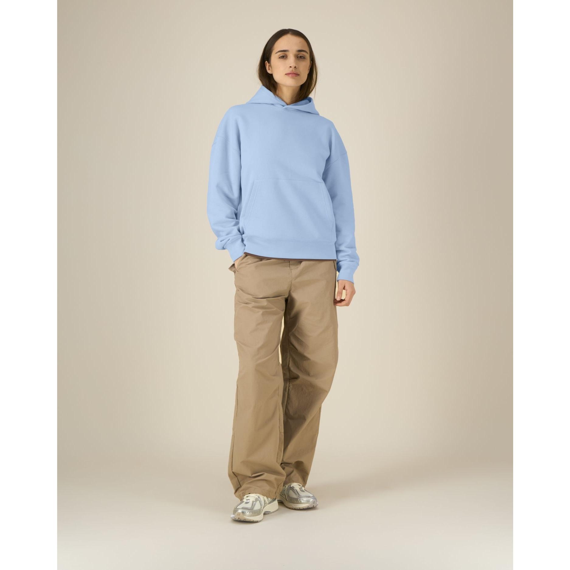 Hanorac cu glugă unisex Chaser Blue Soul 2XS