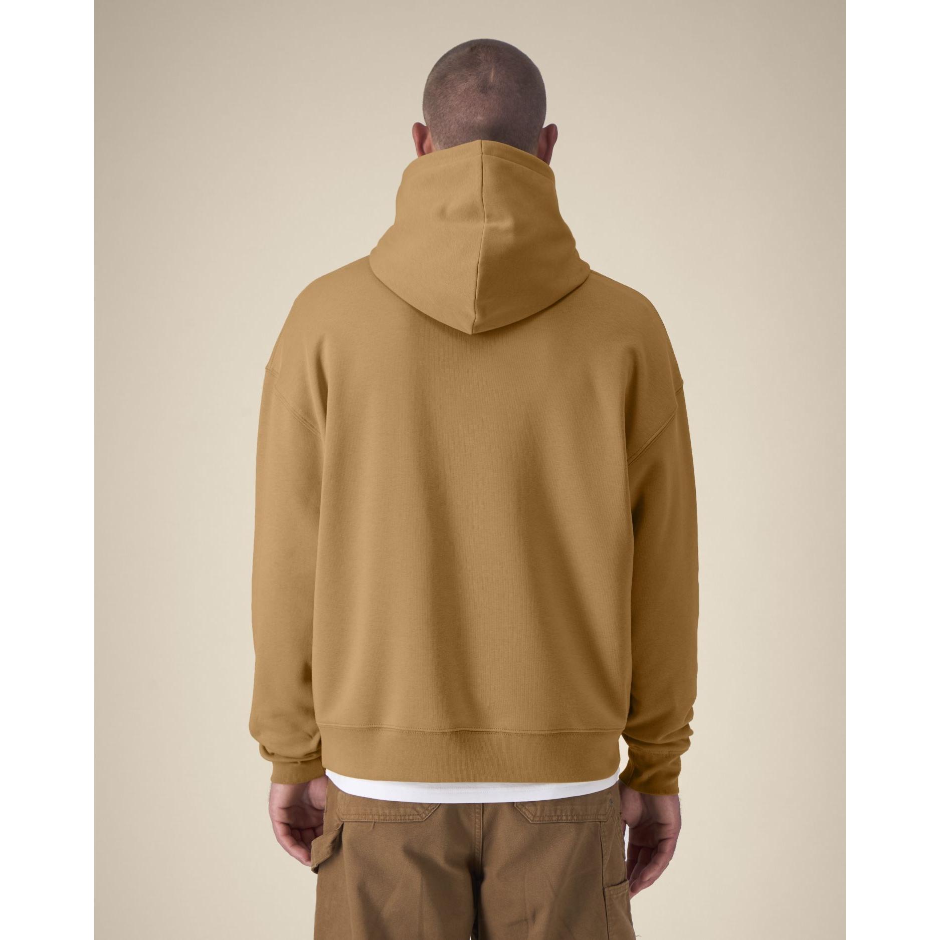 Hanorac cu glugă unisex Chaser Grounded Beige 2XS