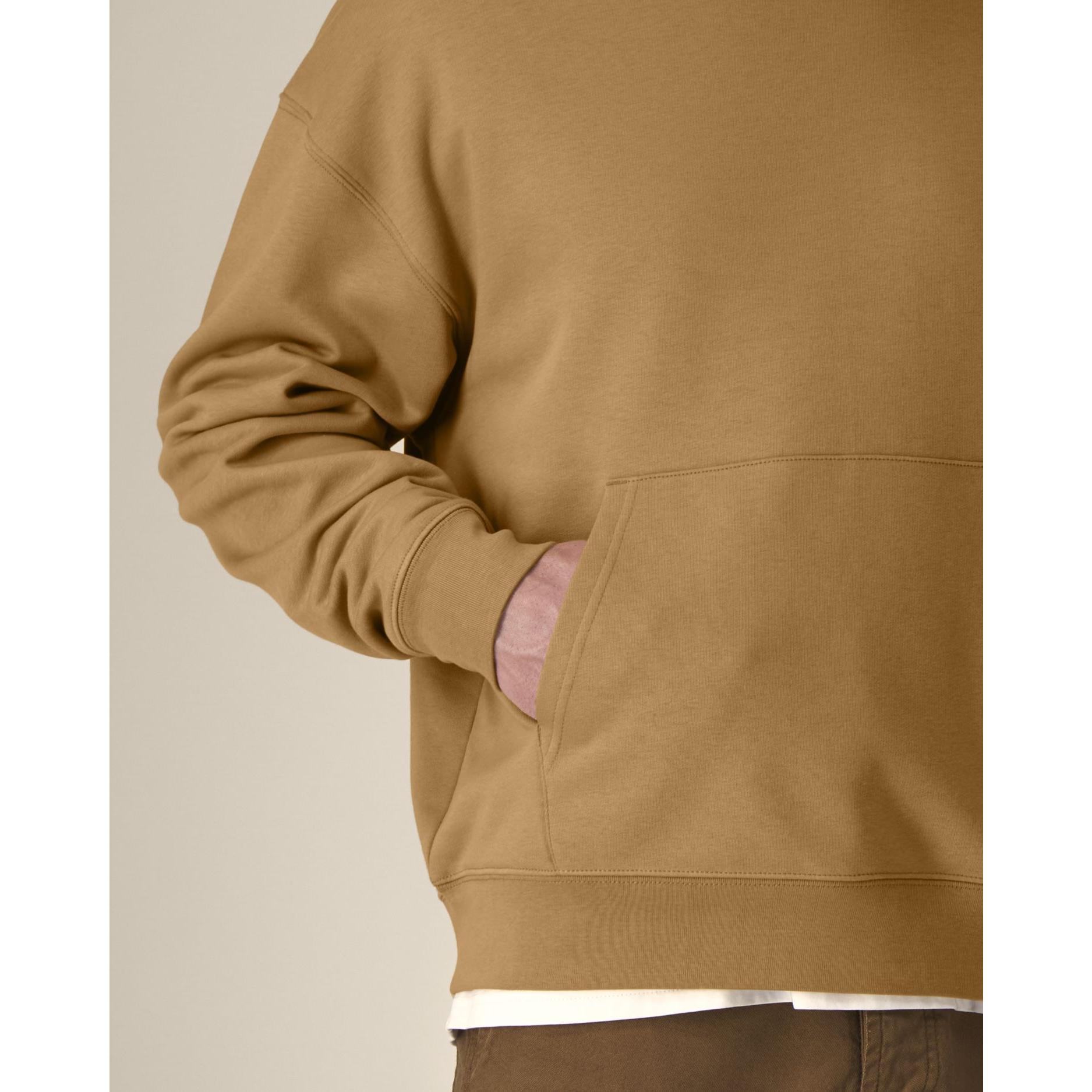 Hanorac cu glugă unisex Chaser Grounded Beige 2XS