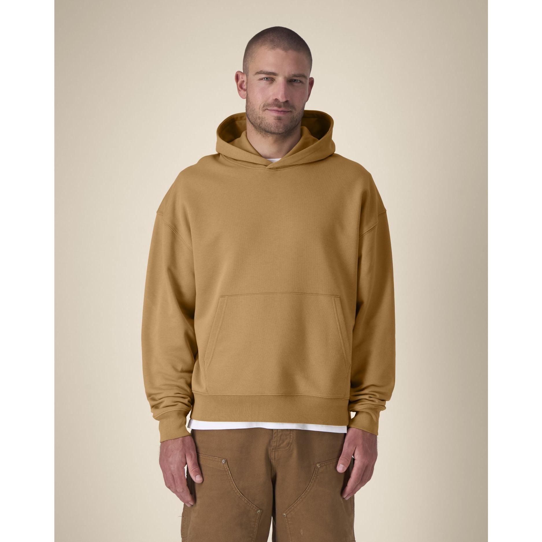 Hanorac cu glugă unisex Chaser Grounded Beige 2XS