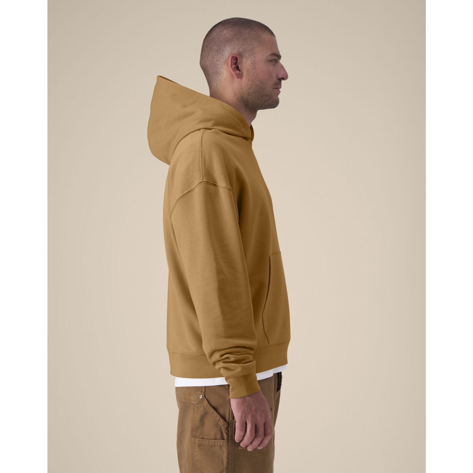 Hanorac cu glugă unisex Chaser Grounded Beige 2XS