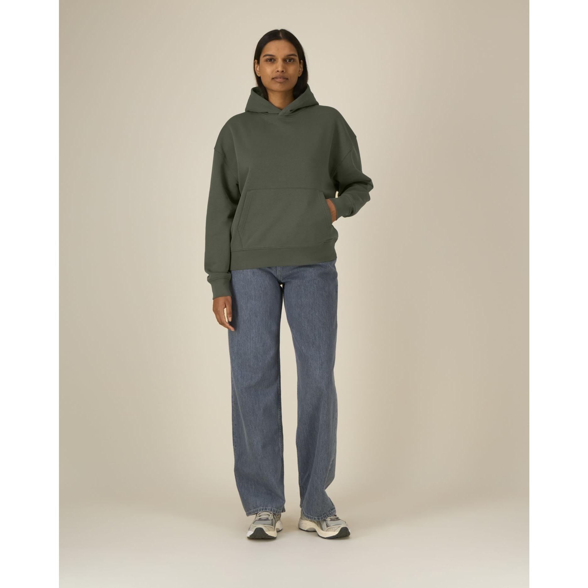 Hanorac cu glugă unisex Chaser Khaki 2XS
