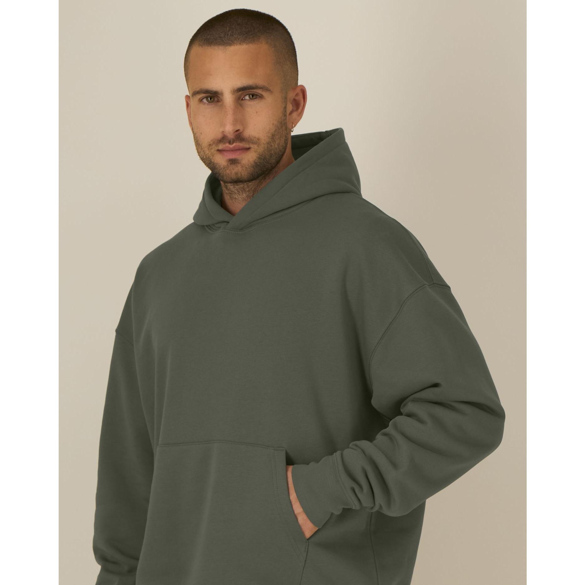Hanorac cu glugă unisex Chaser Khaki 2XS