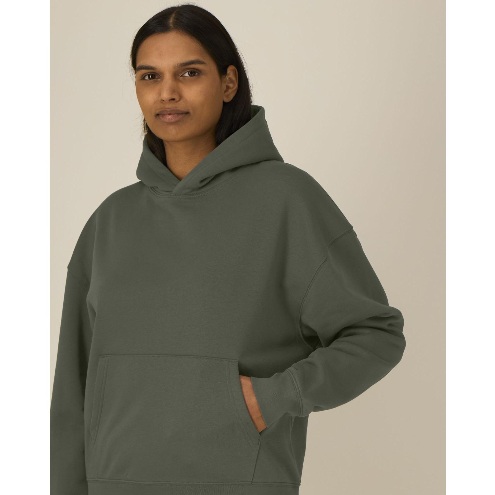 Hanorac cu glugă unisex Chaser Khaki 2XS