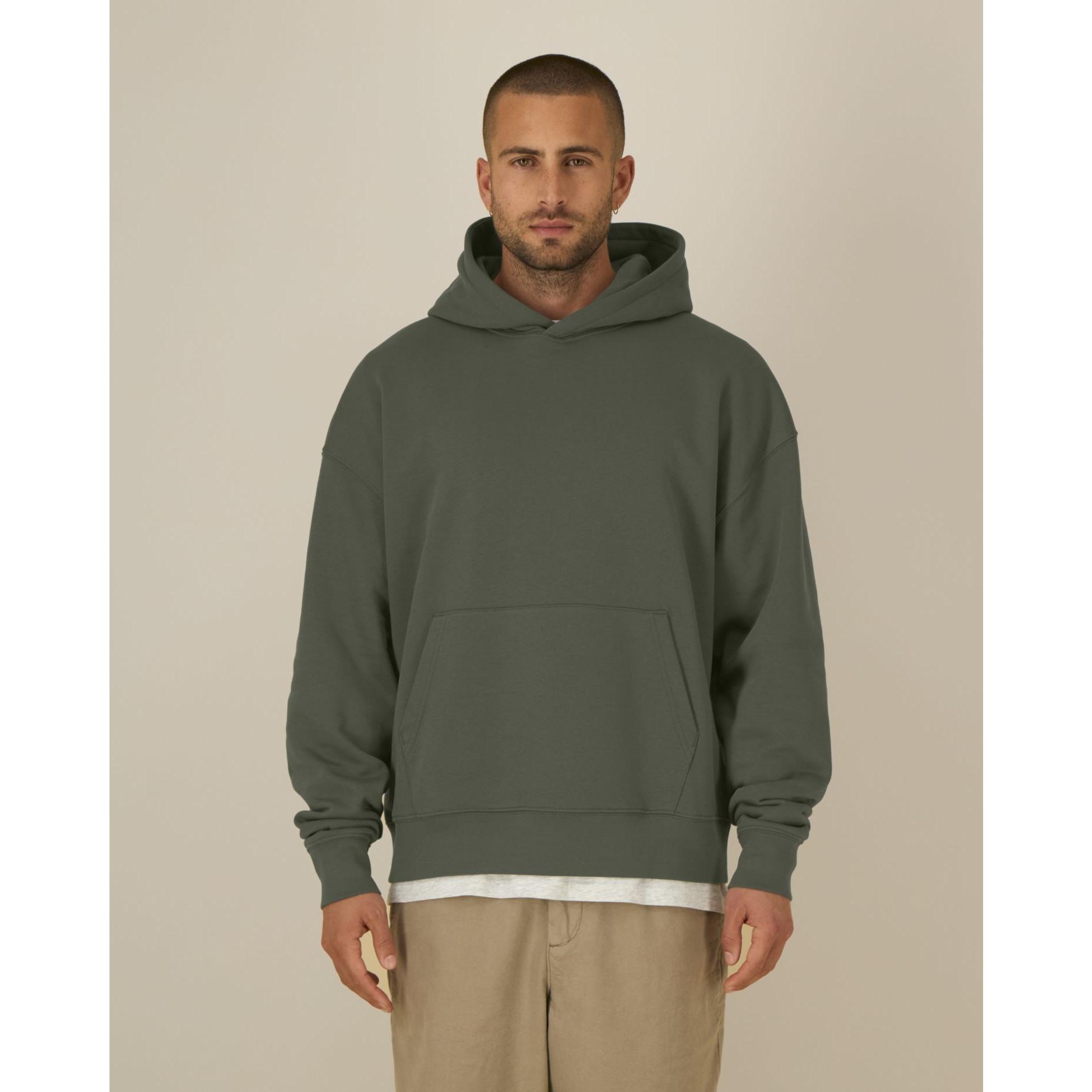Hanorac cu glugă unisex Chaser Khaki 2XS