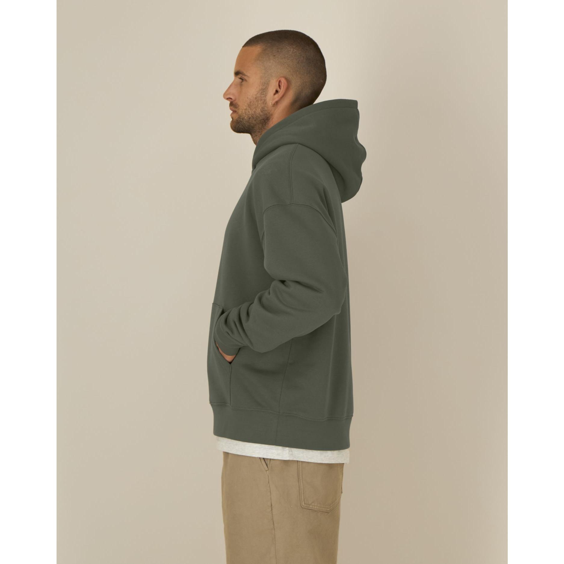 Hanorac cu glugă unisex Chaser Khaki 2XS