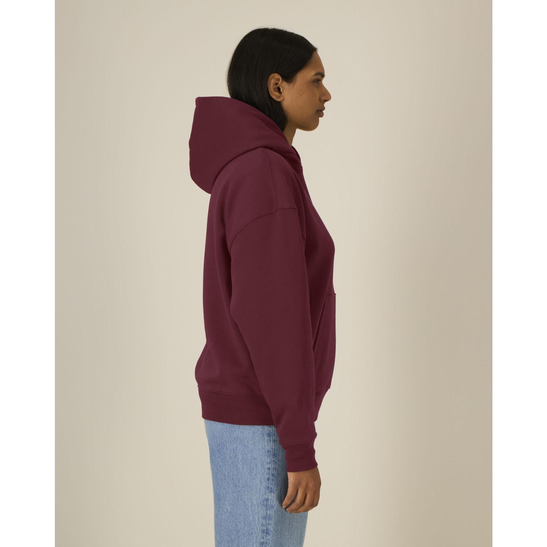 Hanorac cu glugă unisex Chaser Burgundy 2XS