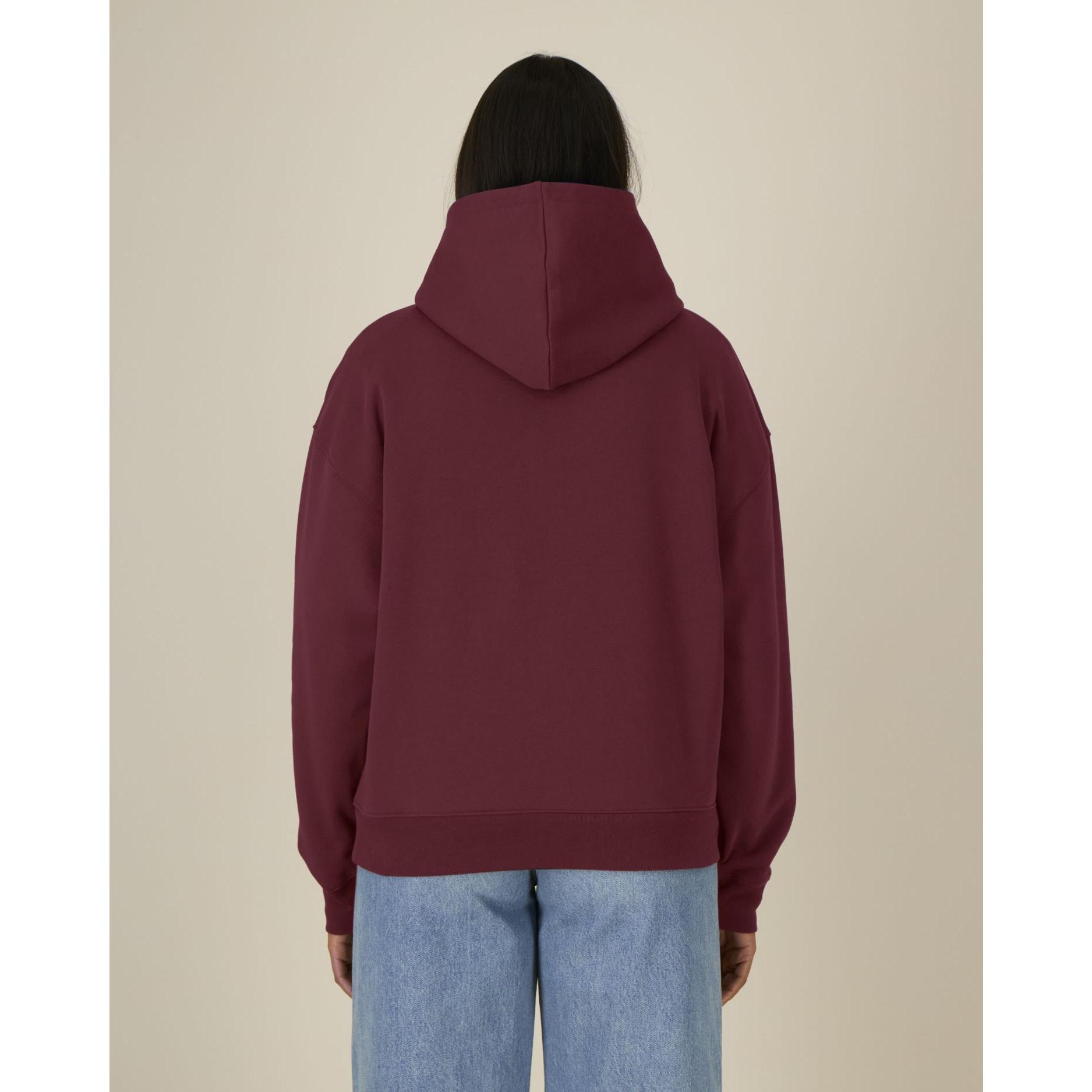 Hanorac cu glugă unisex Chaser Burgundy 2XS