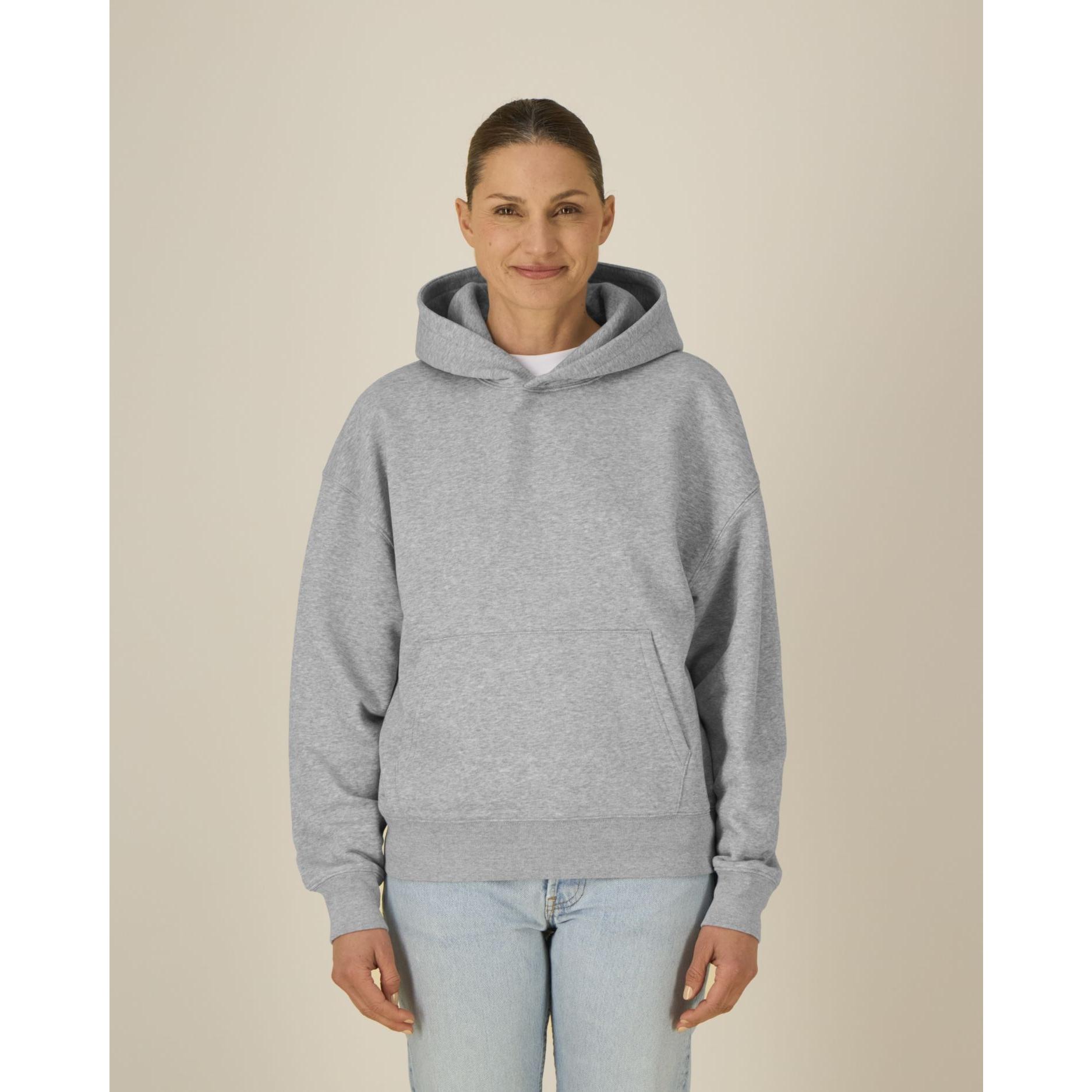 Hanorac cu glugă unisex Chaser Heather Grey 2XS