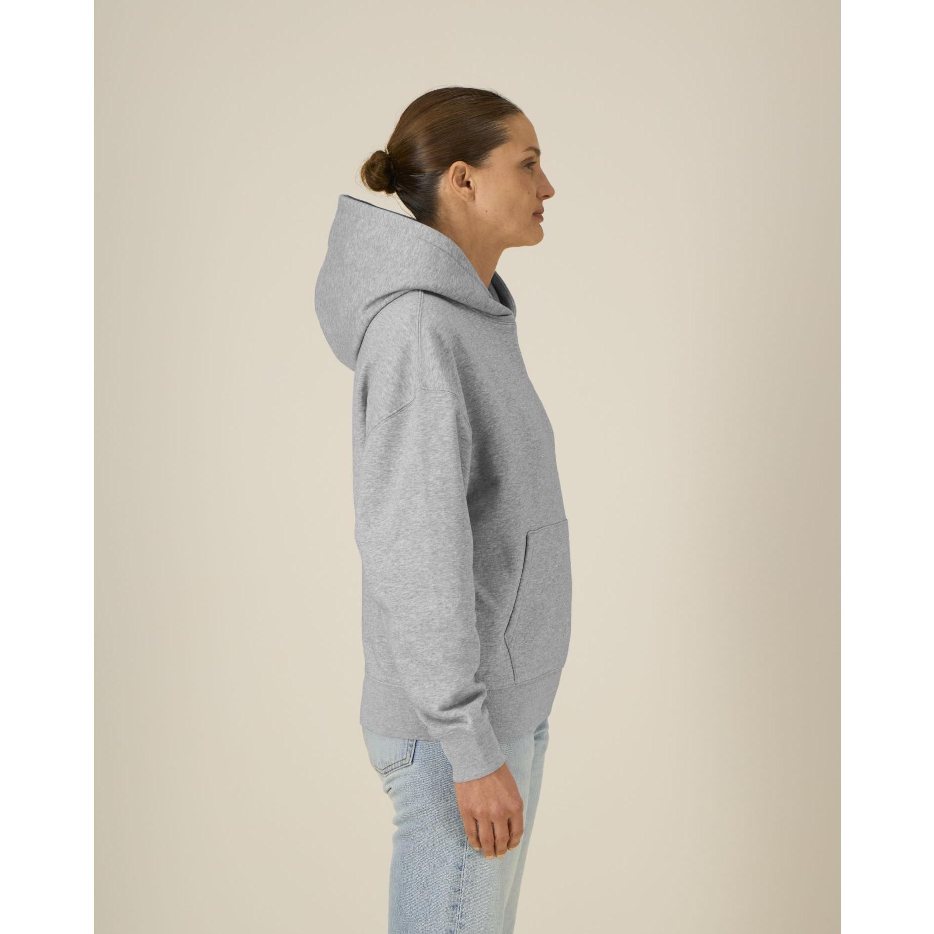 Hanorac cu glugă unisex Chaser Heather Grey 2XS