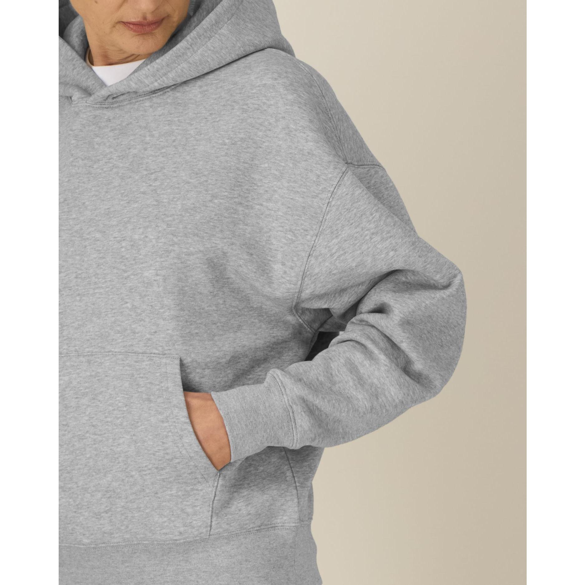 Hanorac cu glugă unisex Chaser Heather Grey 2XS