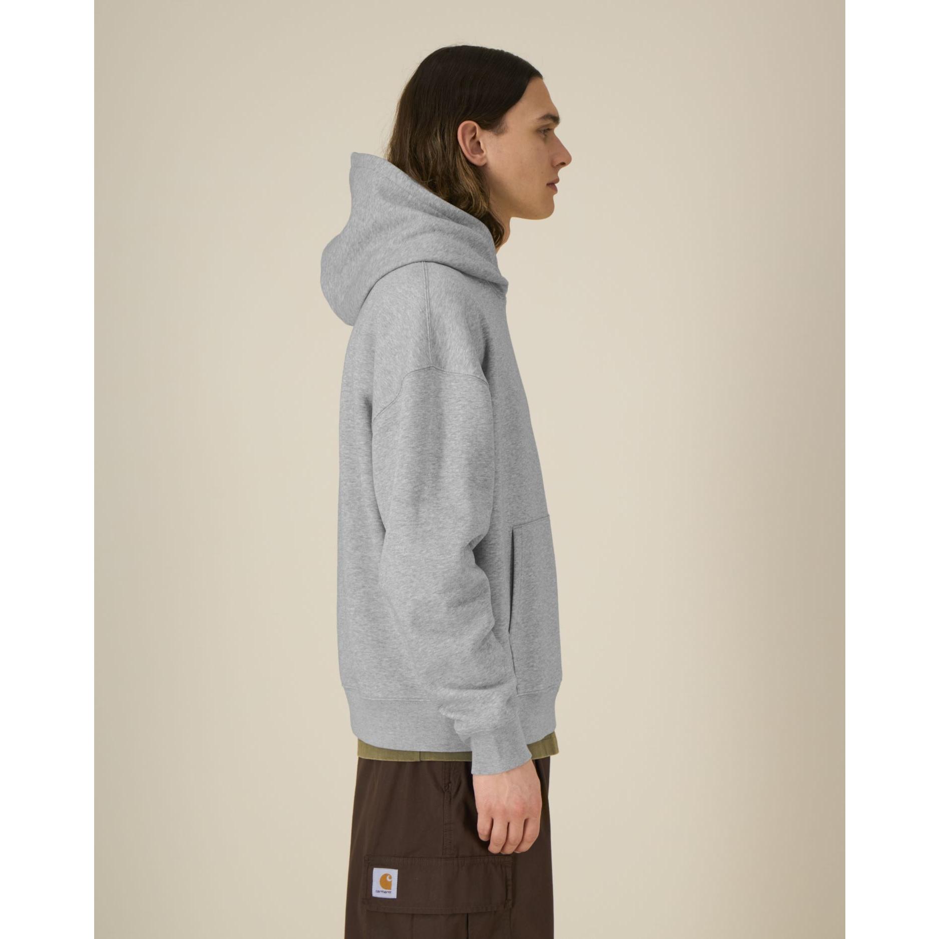 Hanorac cu glugă unisex Chaser Heather Grey 2XS
