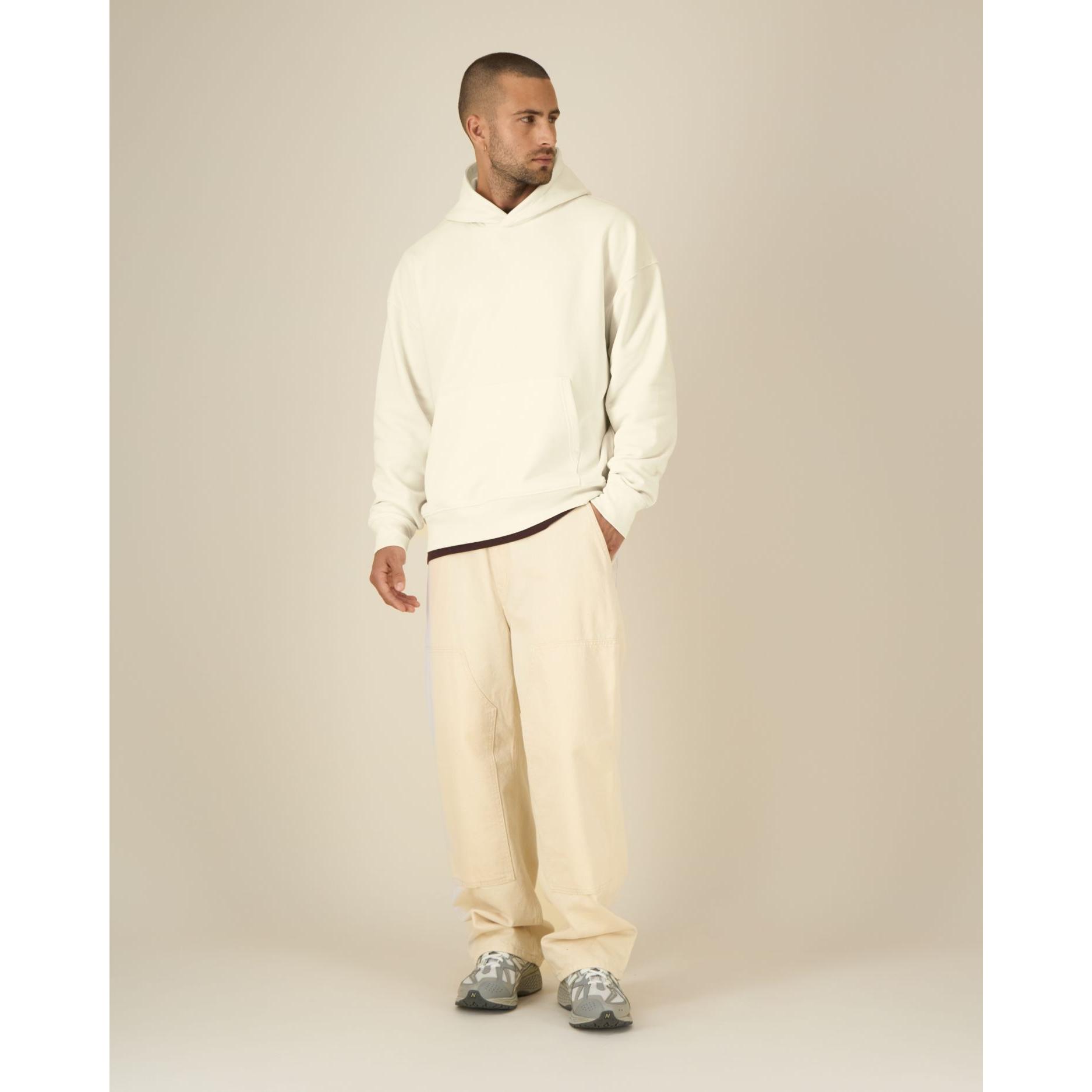 Hanorac cu glugă unisex Chaser Cream 2XS