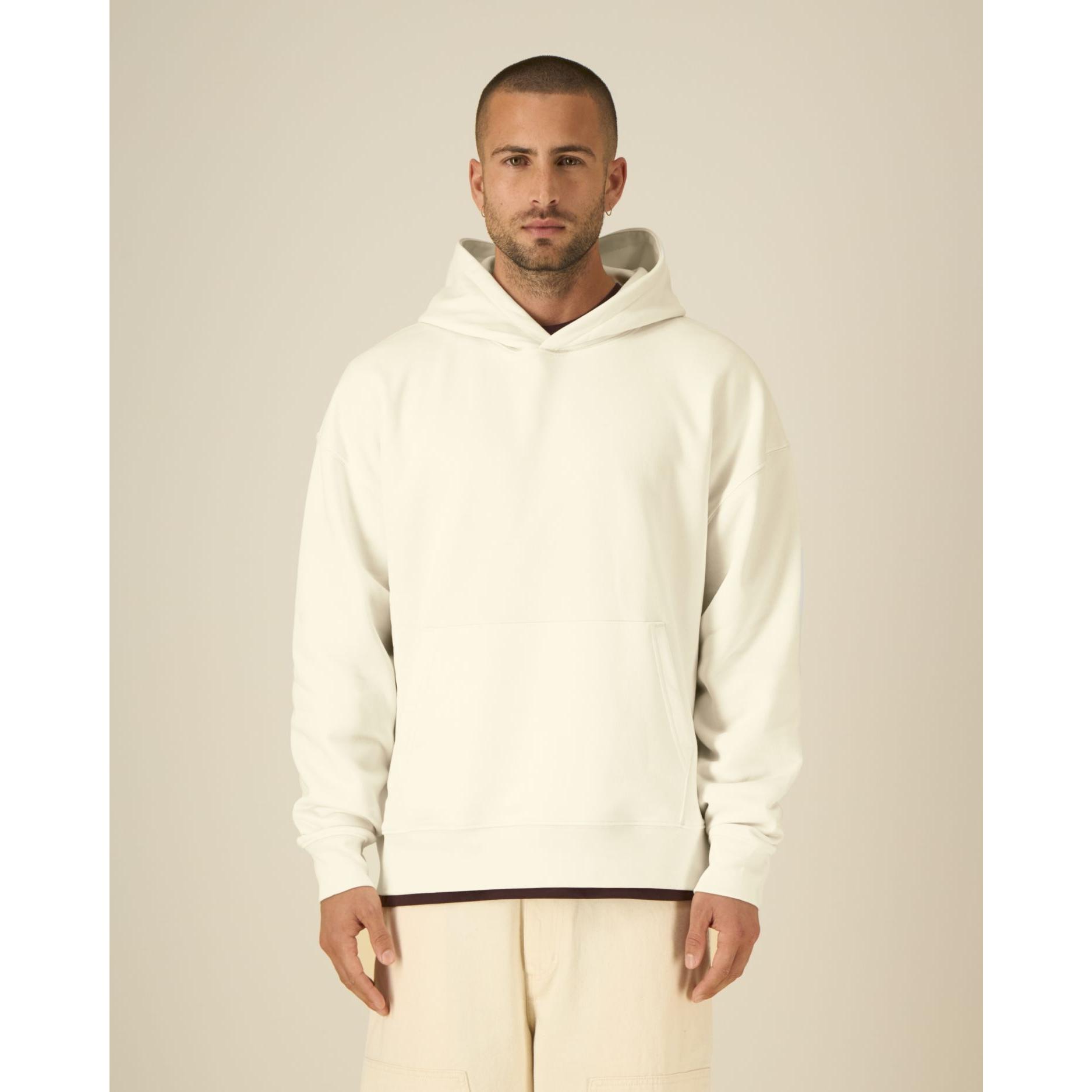 Hanorac cu glugă unisex Chaser Cream 2XS