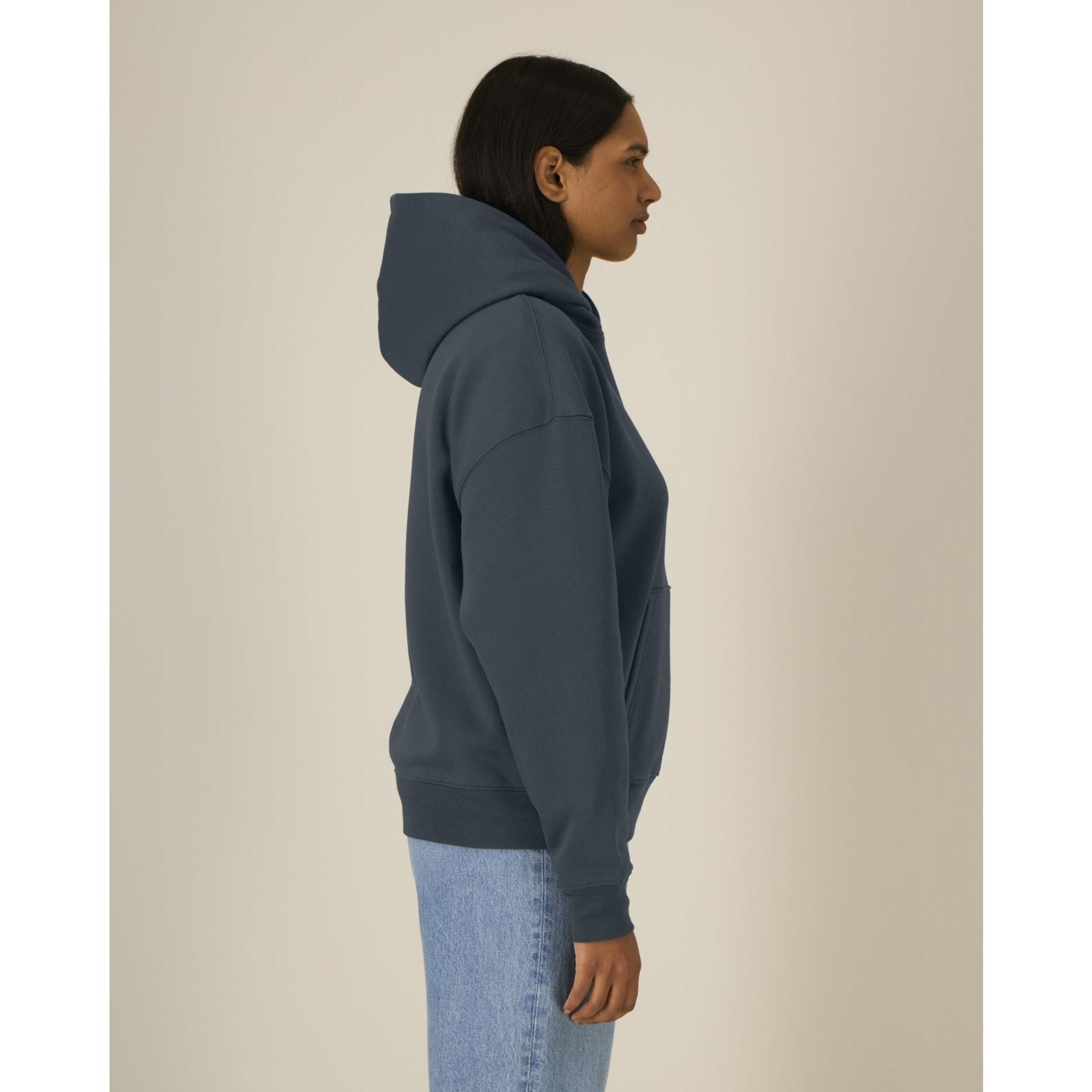 Hanorac cu glugă unisex Chaser India Ink Grey XXL