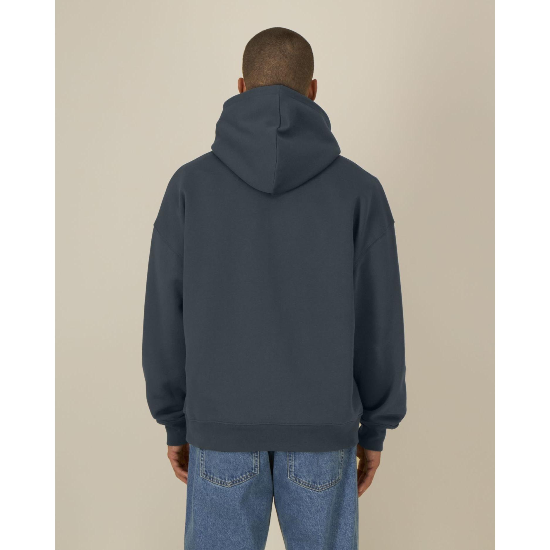 Hanorac cu glugă unisex Chaser India Ink Grey XXL