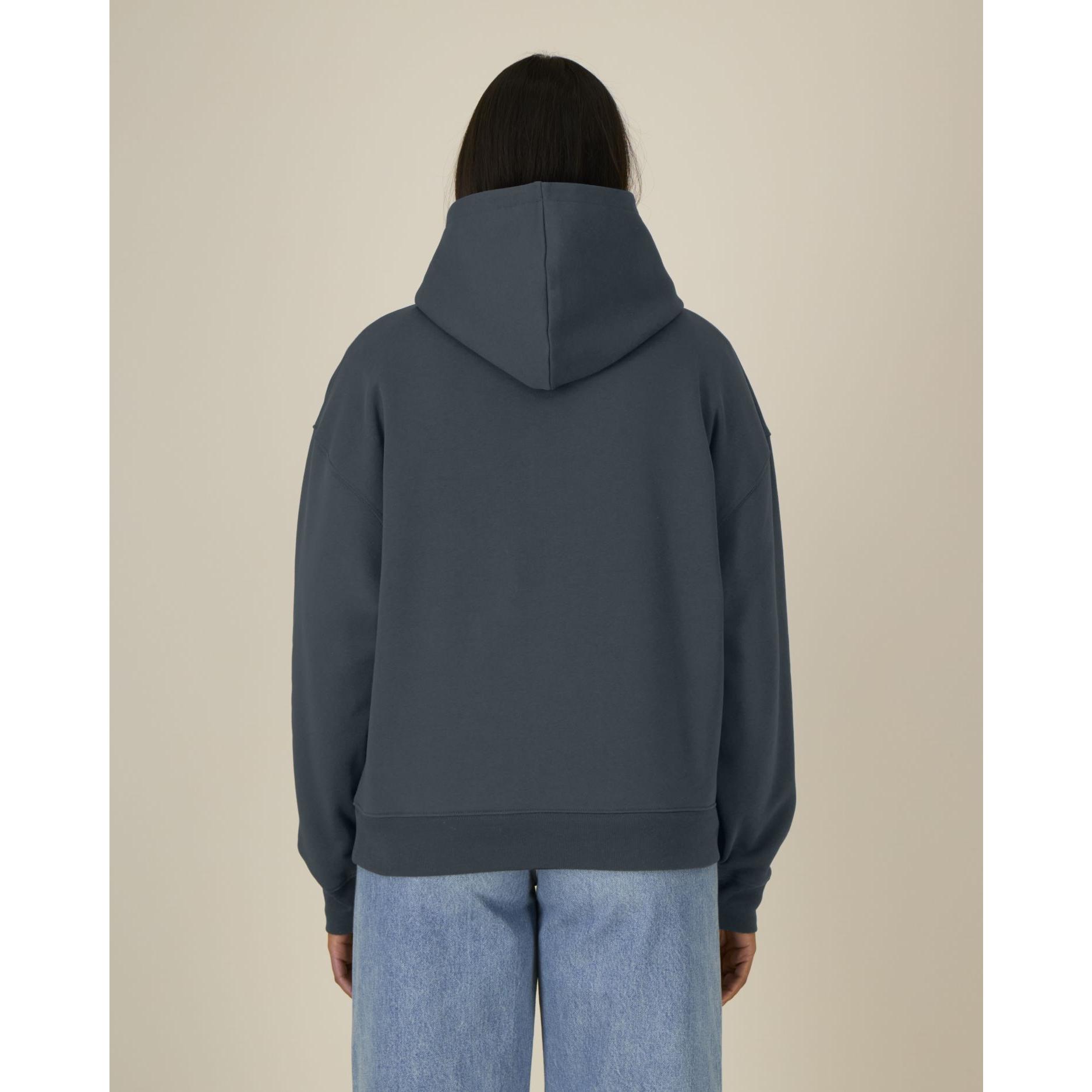 Hanorac cu glugă unisex Chaser India Ink Grey XXL
