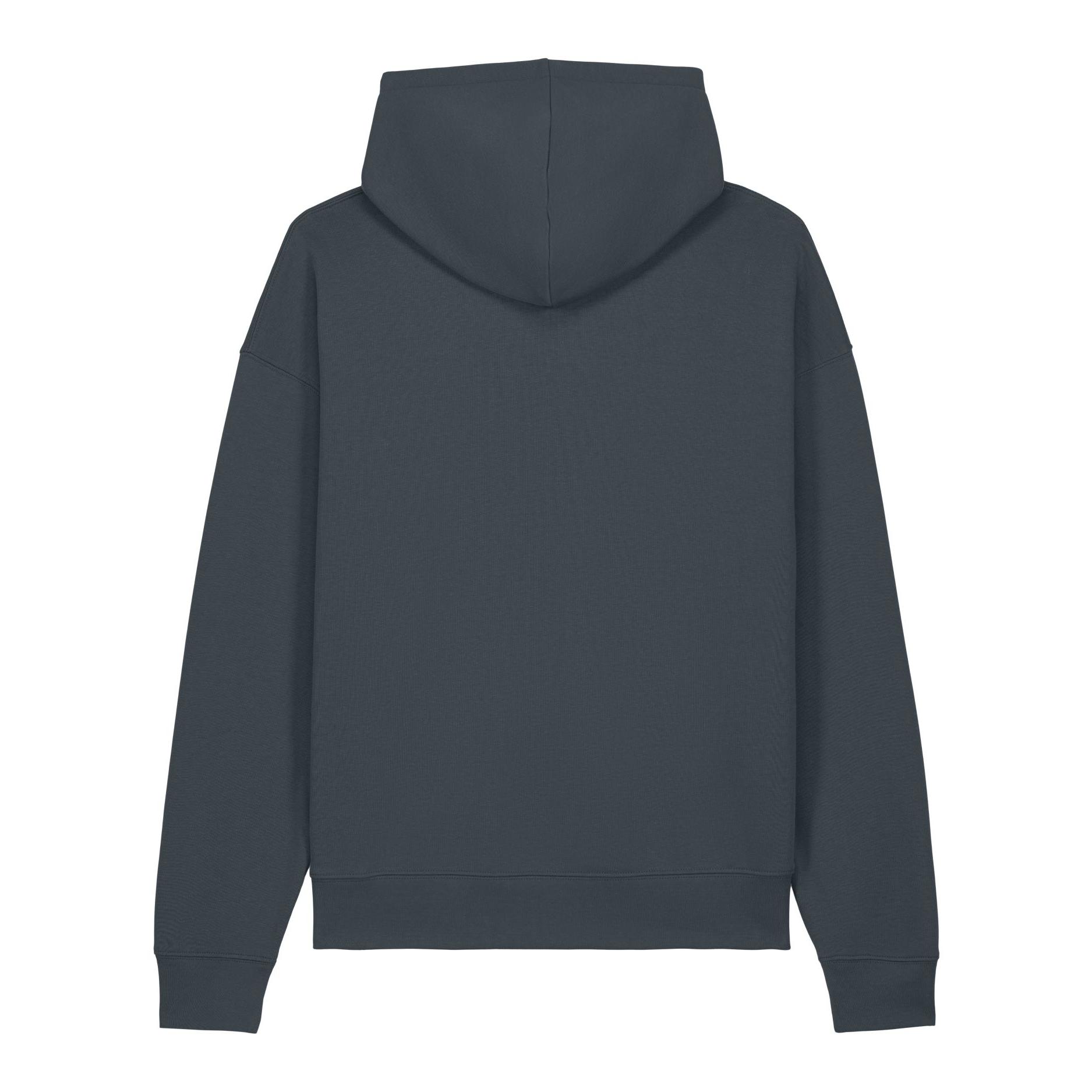Hanorac cu glugă unisex Chaser India Ink Grey XXL