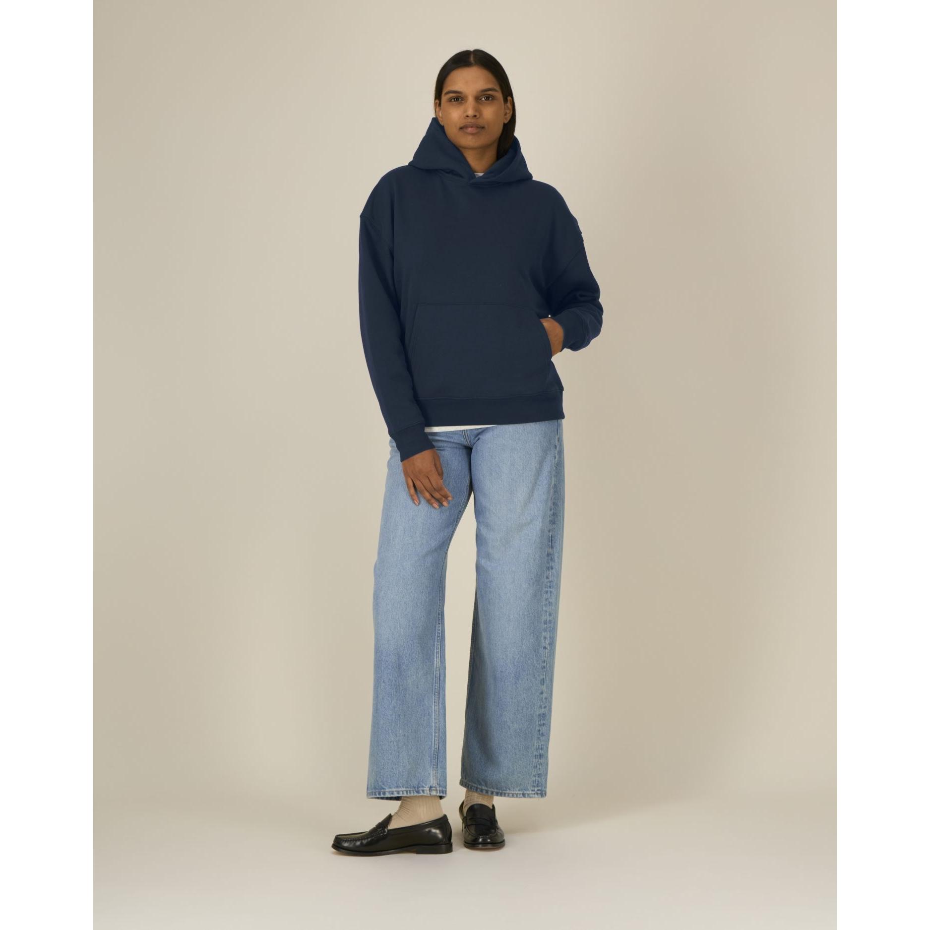 Hanorac cu glugă unisex Chaser French Navy 2XS