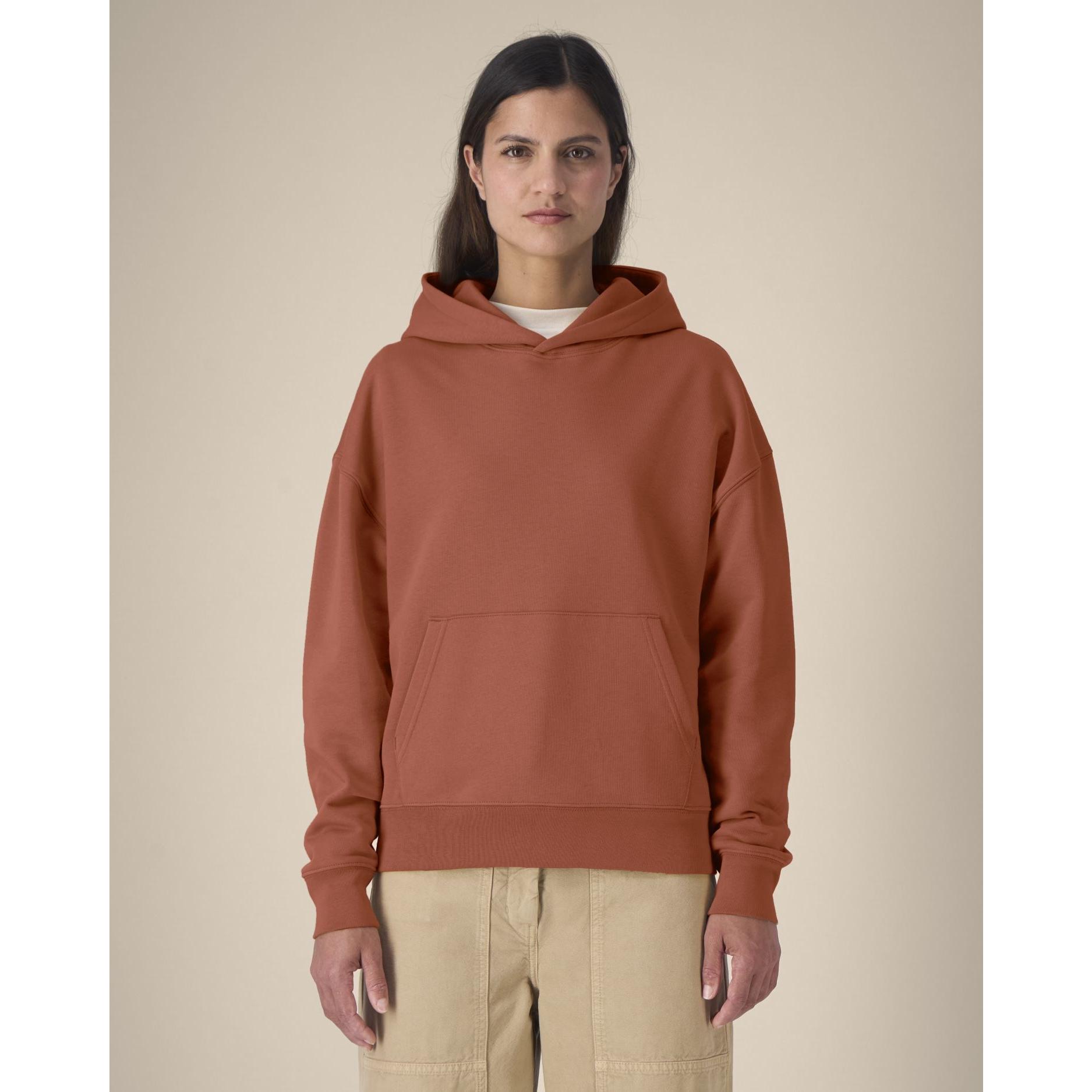 Hanorac cu glugă unisex Chaser Heritage Brown XL