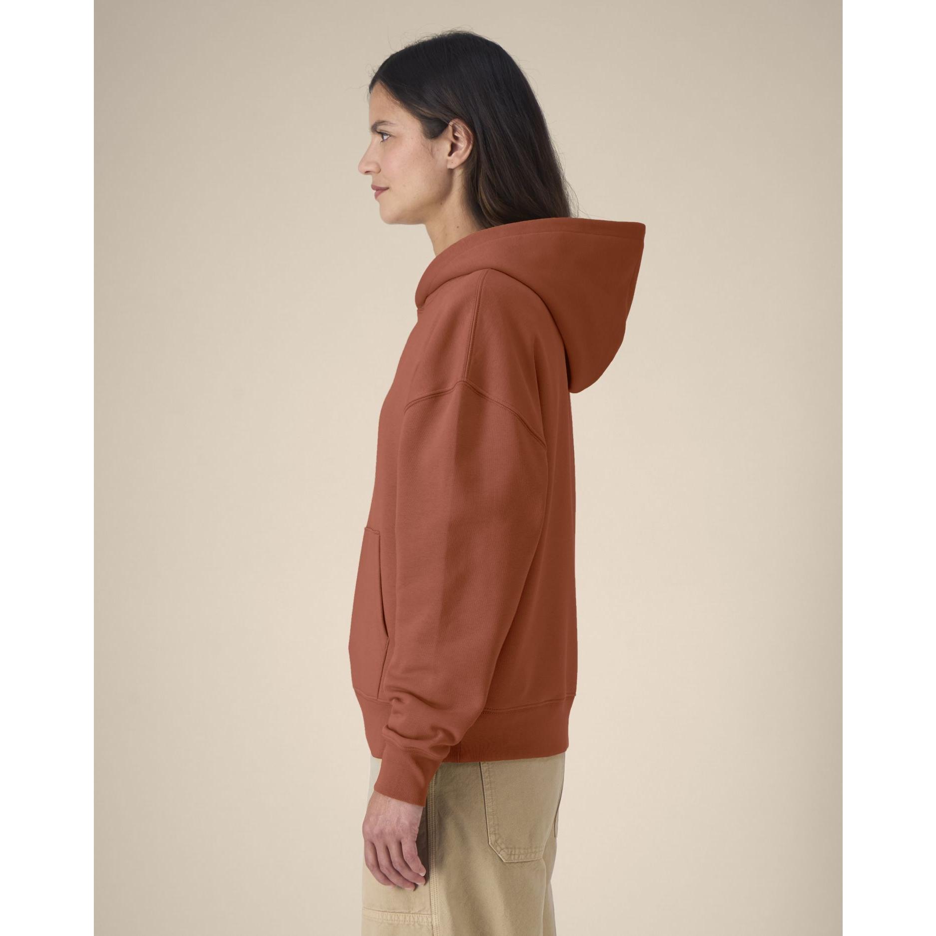 Hanorac cu glugă unisex Chaser Heritage Brown XL