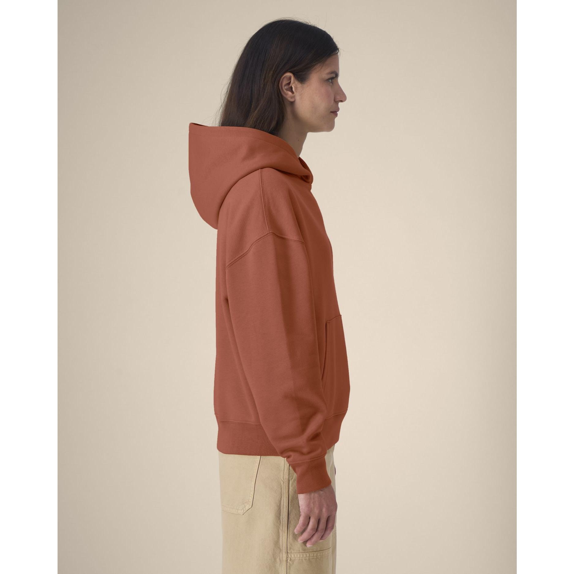 Hanorac cu glugă unisex Chaser Heritage Brown XL