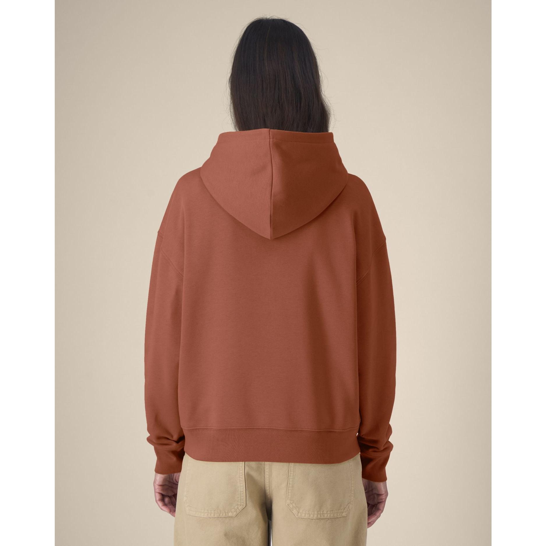 Hanorac cu glugă unisex Chaser Heritage Brown XL
