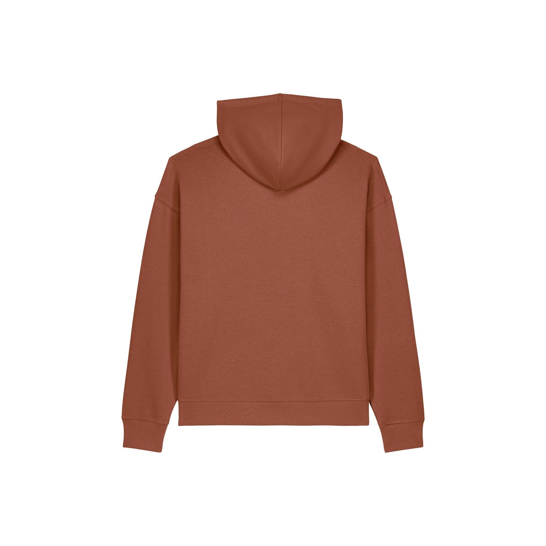 Hanorac cu glugă unisex Chaser Heritage Brown XL