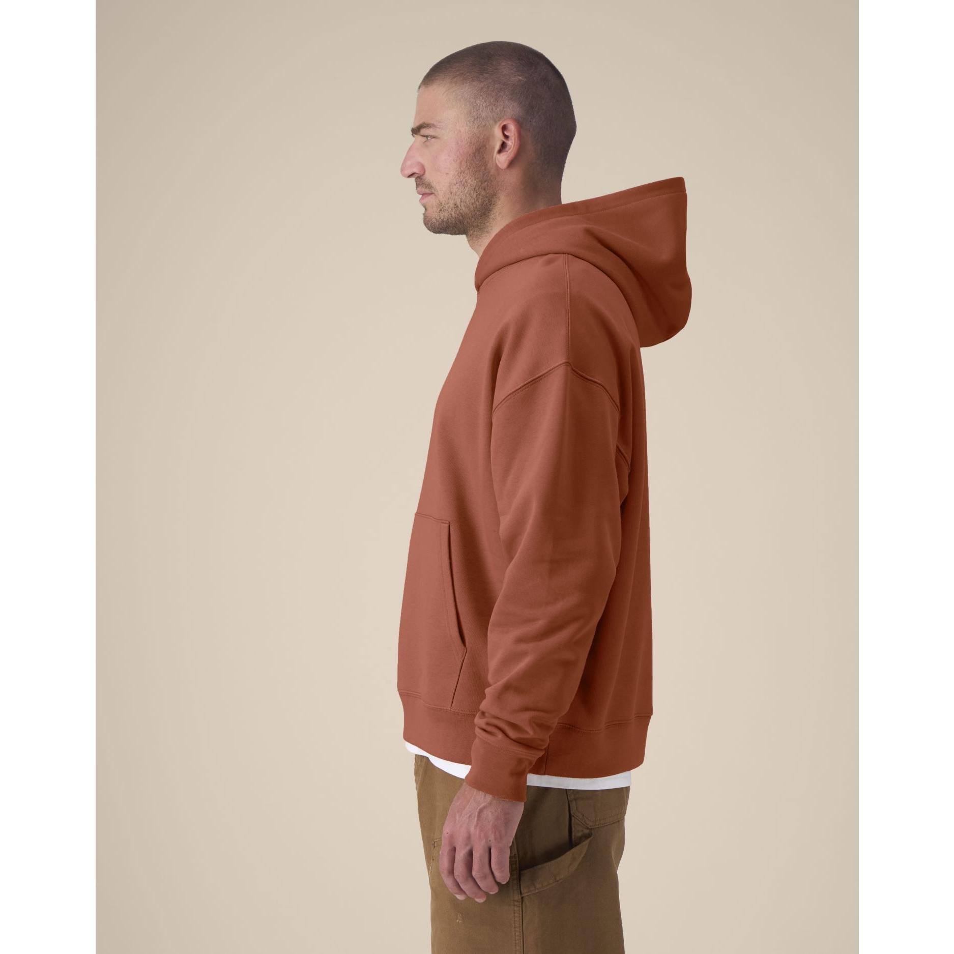 Hanorac cu glugă unisex Chaser Heritage Brown XL