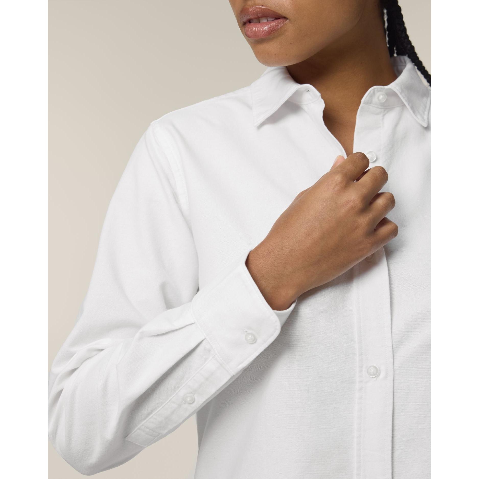 Cămăși pentru femei Stella Oxford White L