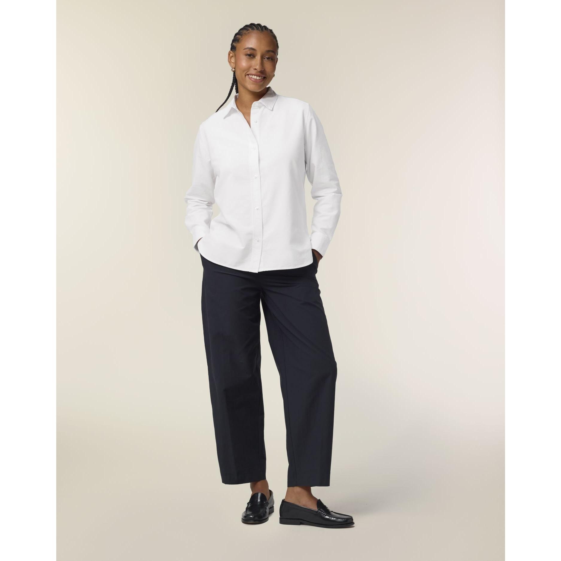 Cămăși pentru femei Stella Oxford White L