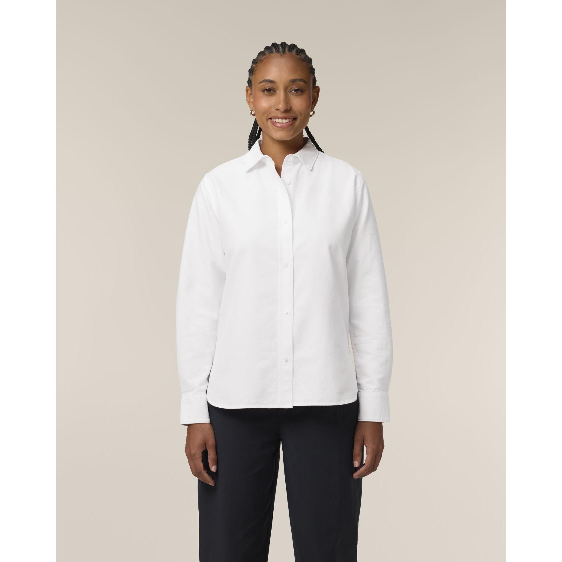 Cămăși pentru femei Stella Oxford White L