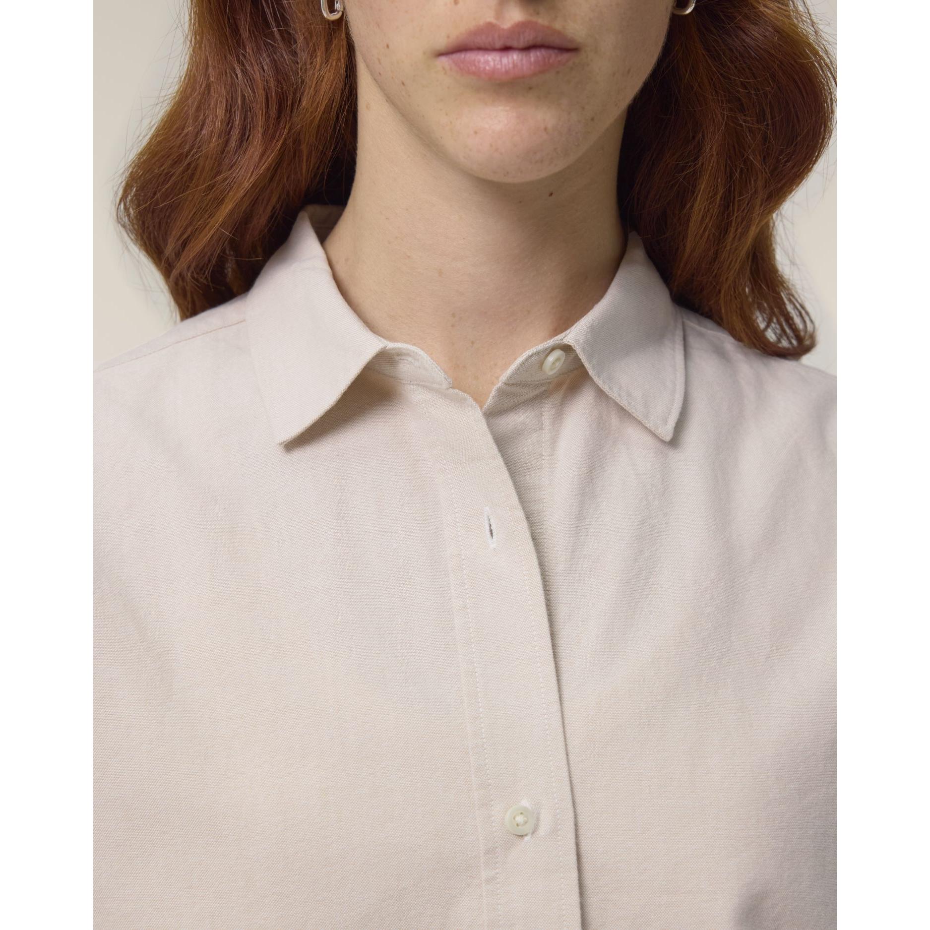 Cămăși pentru femei Stella Oxford Beige Oxford 3XL