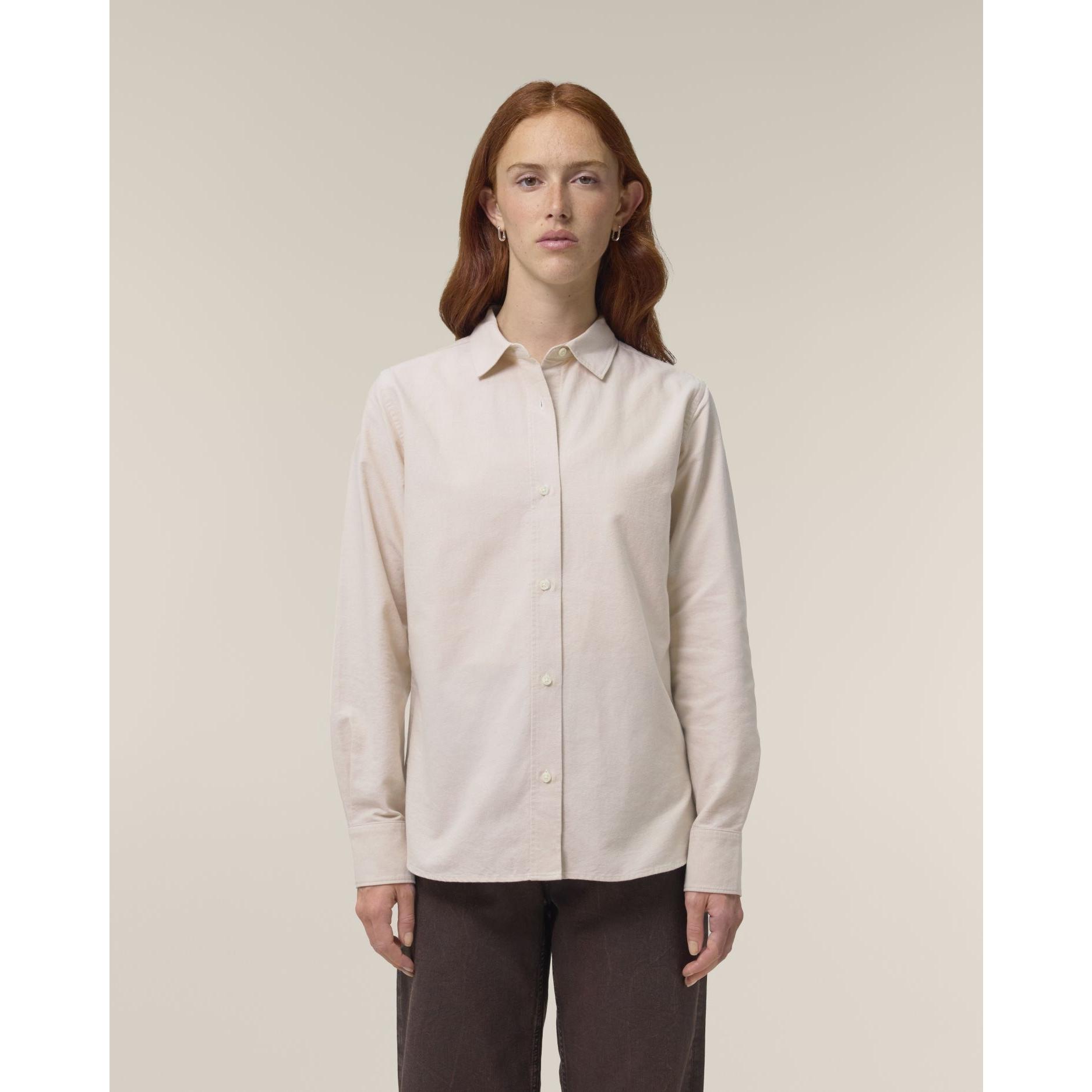 Cămăși pentru femei Stella Oxford Beige Oxford 3XL