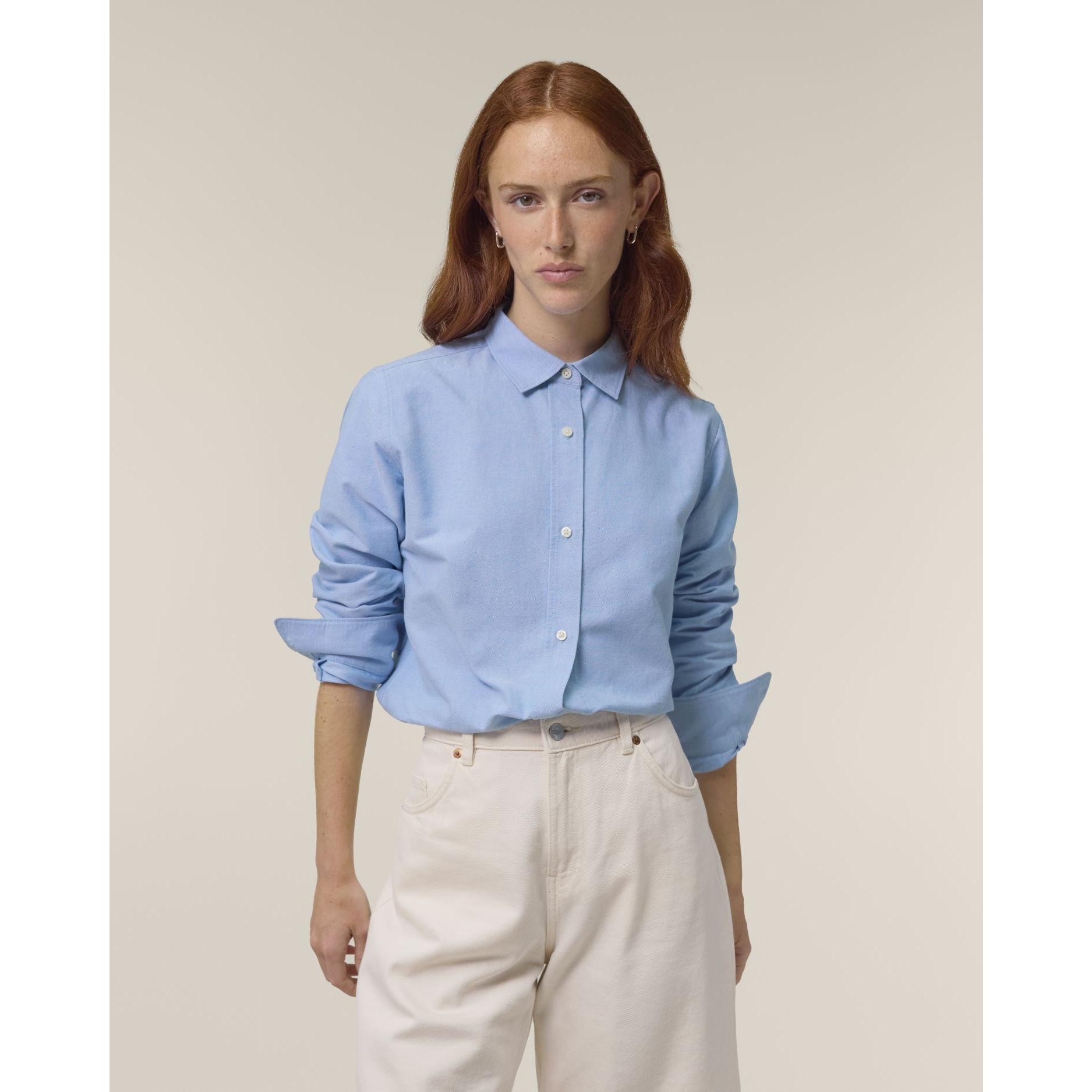 Cămăși pentru femei Stella Oxford Blue Oxford 3XL