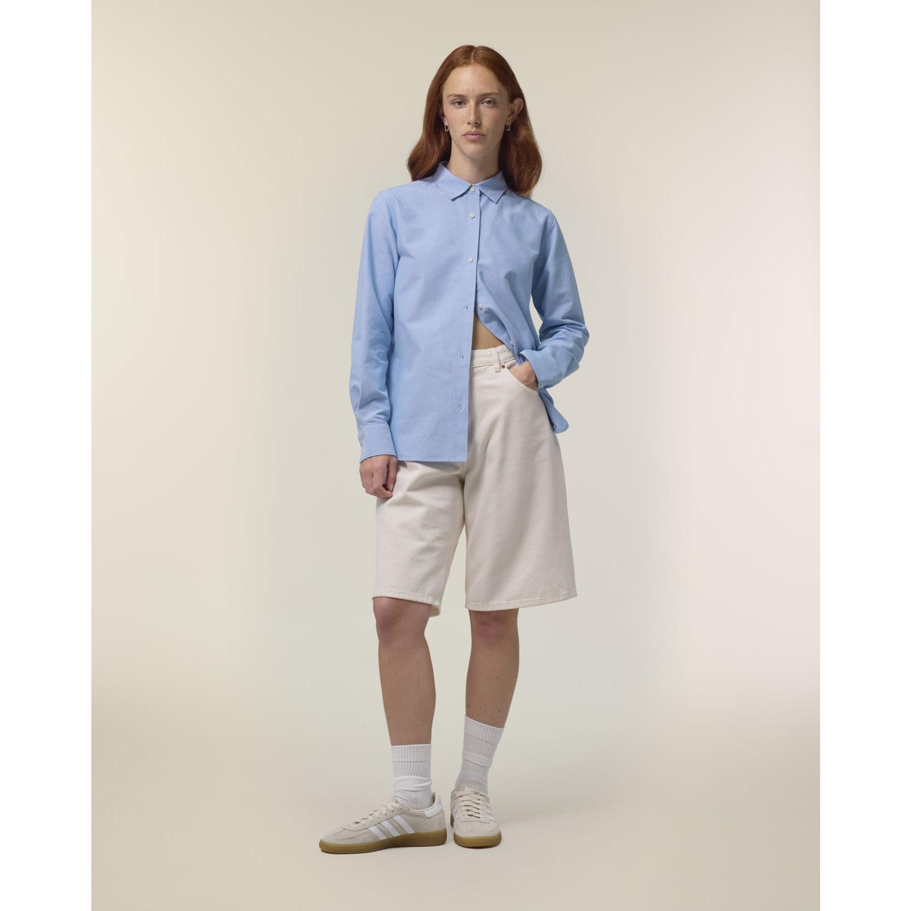 Cămăși pentru femei Stella Oxford Blue Oxford 3XL