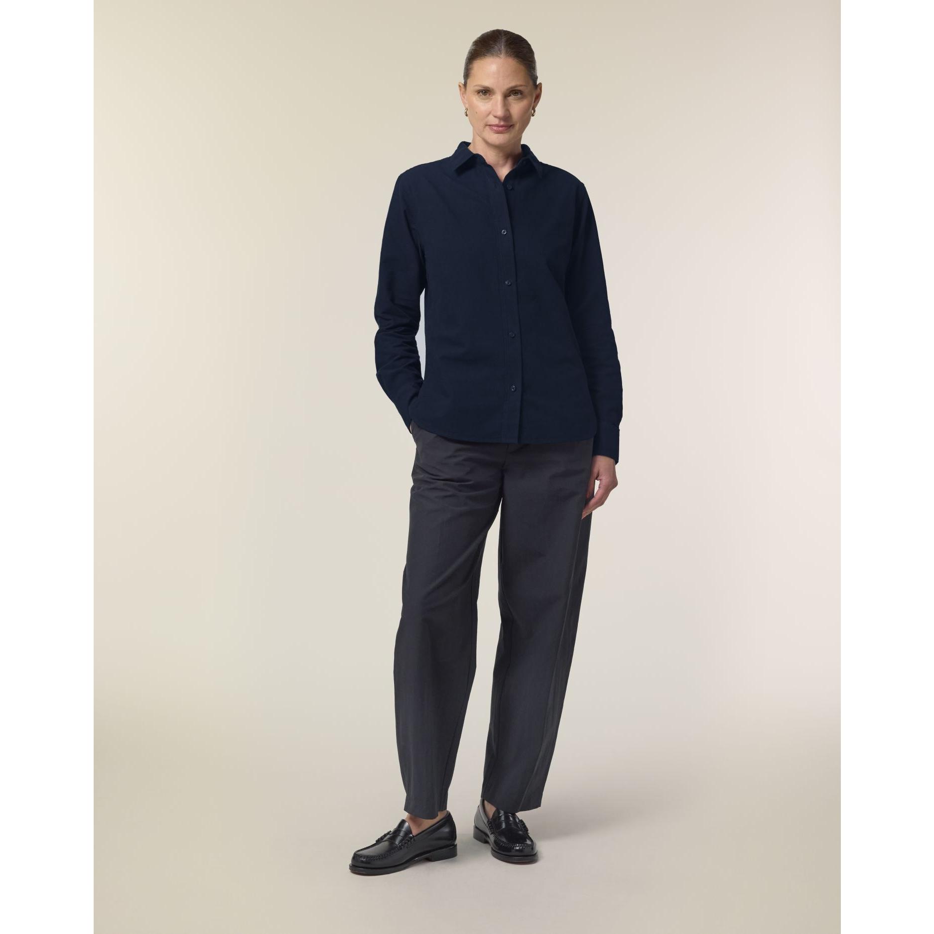 Cămăși pentru femei Stella Oxford French Navy 3XL