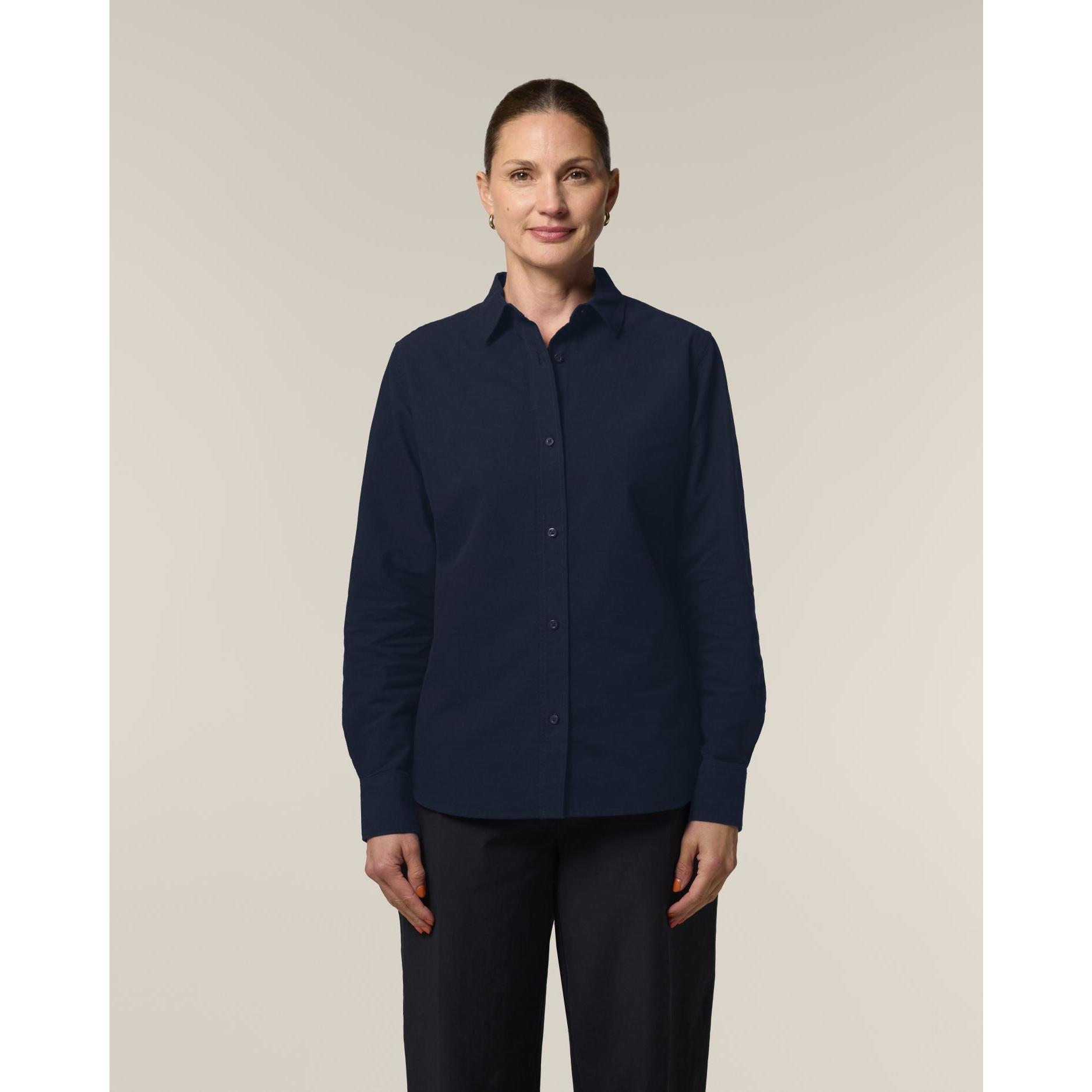 Cămăși pentru femei Stella Oxford French Navy 3XL