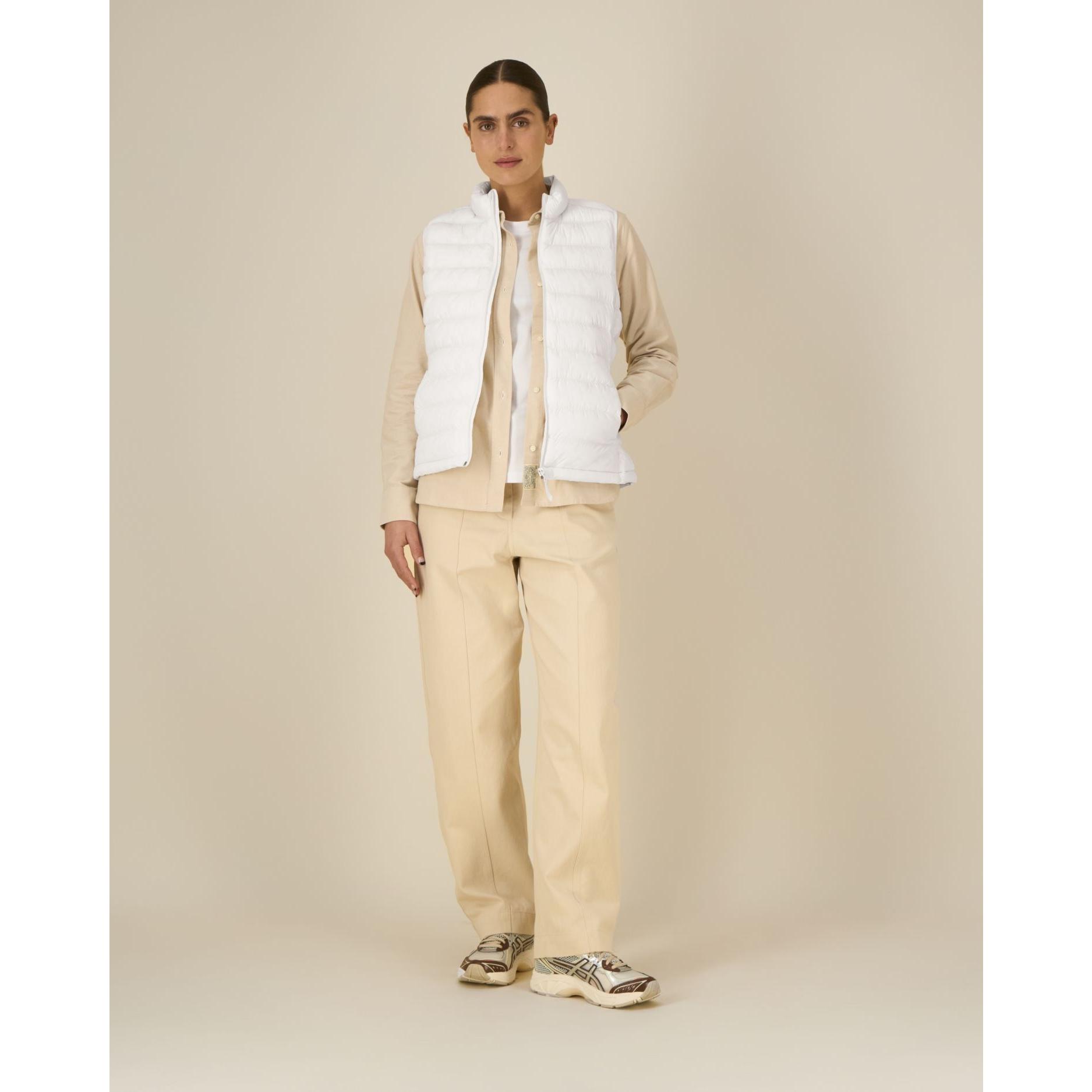 Jachetă ușoară matlasată pentru femei Stella Climber 2.0 Off White L