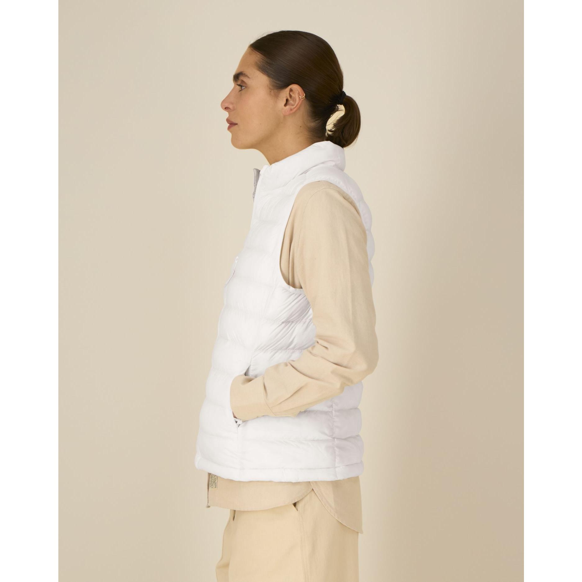 Jachetă ușoară matlasată pentru femei Stella Climber 2.0 Off White L