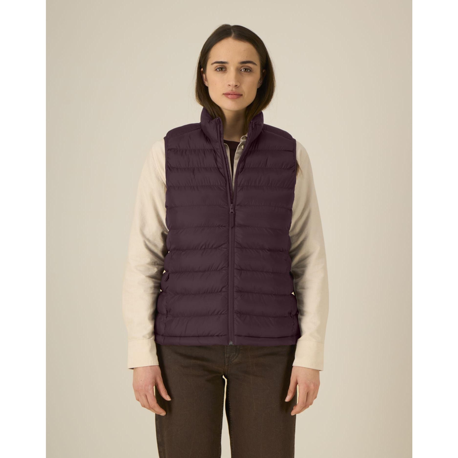 Jachetă ușoară matlasată pentru femei Stella Climber 2.0 Red Brown XL