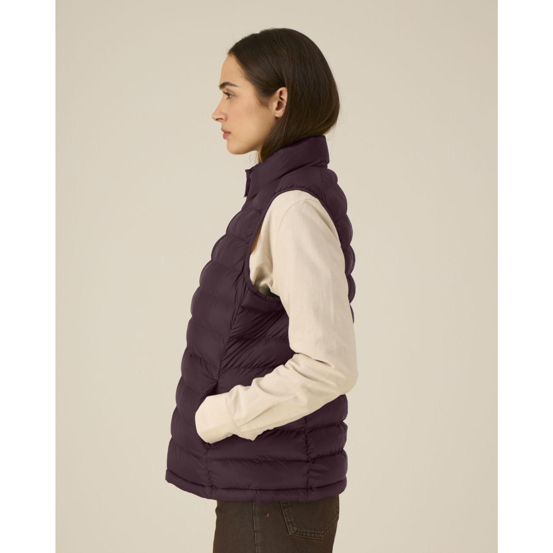 Jachetă ușoară matlasată pentru femei Stella Climber 2.0 Red Brown XL