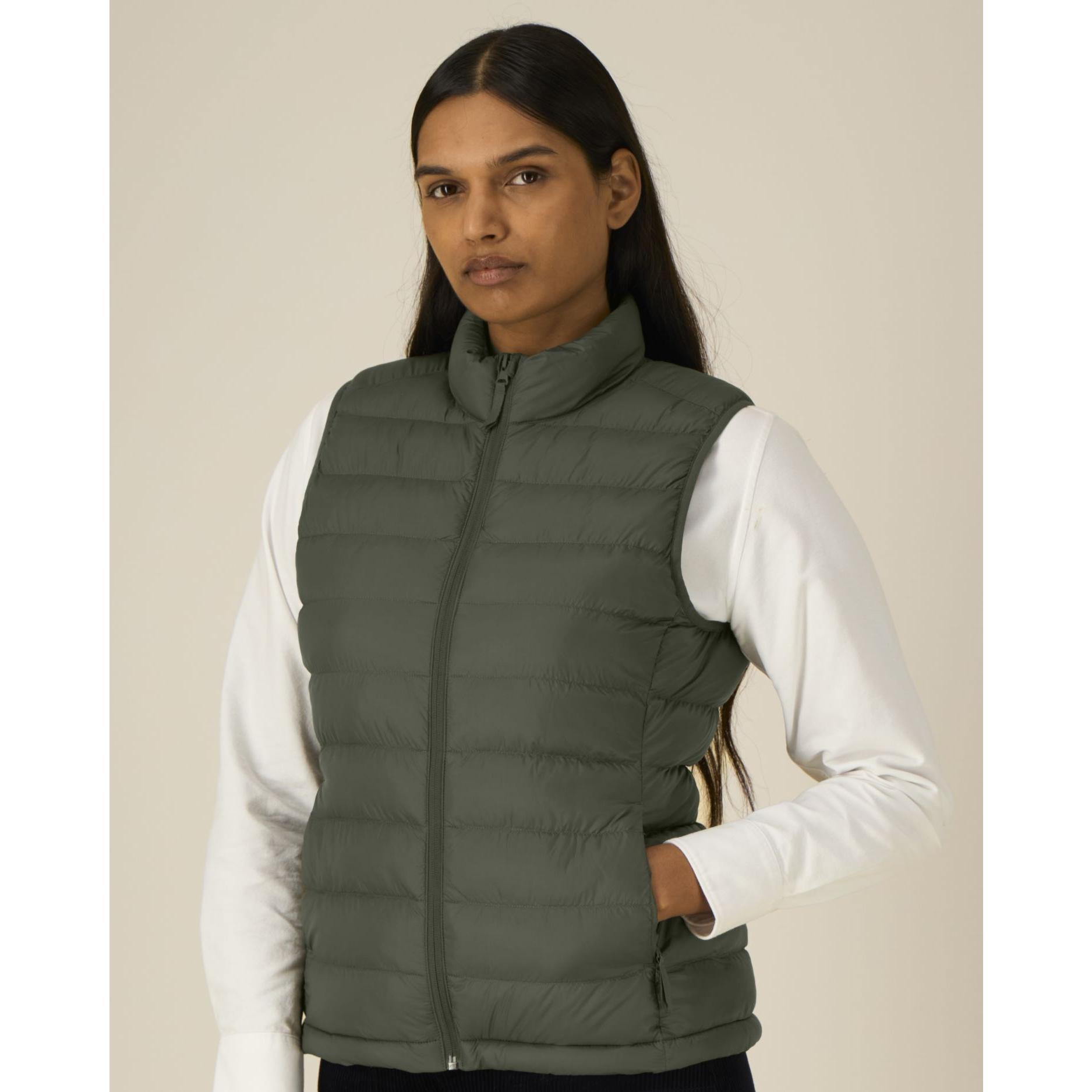Jachetă ușoară matlasată pentru femei Stella Climber 2.0 Khaki XL