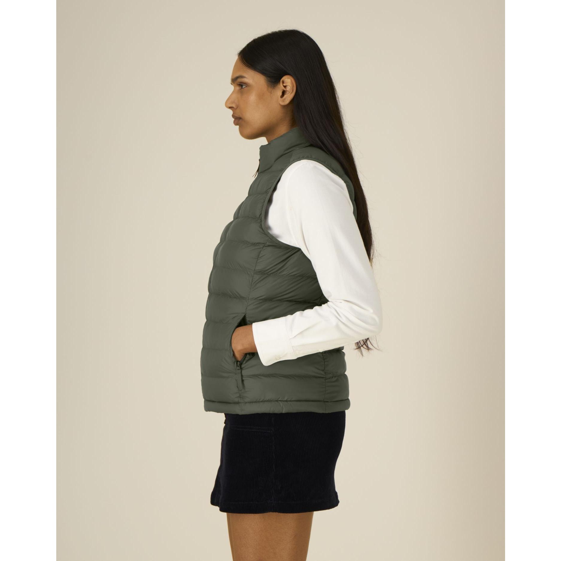 Jachetă ușoară matlasată pentru femei Stella Climber 2.0 Khaki XL