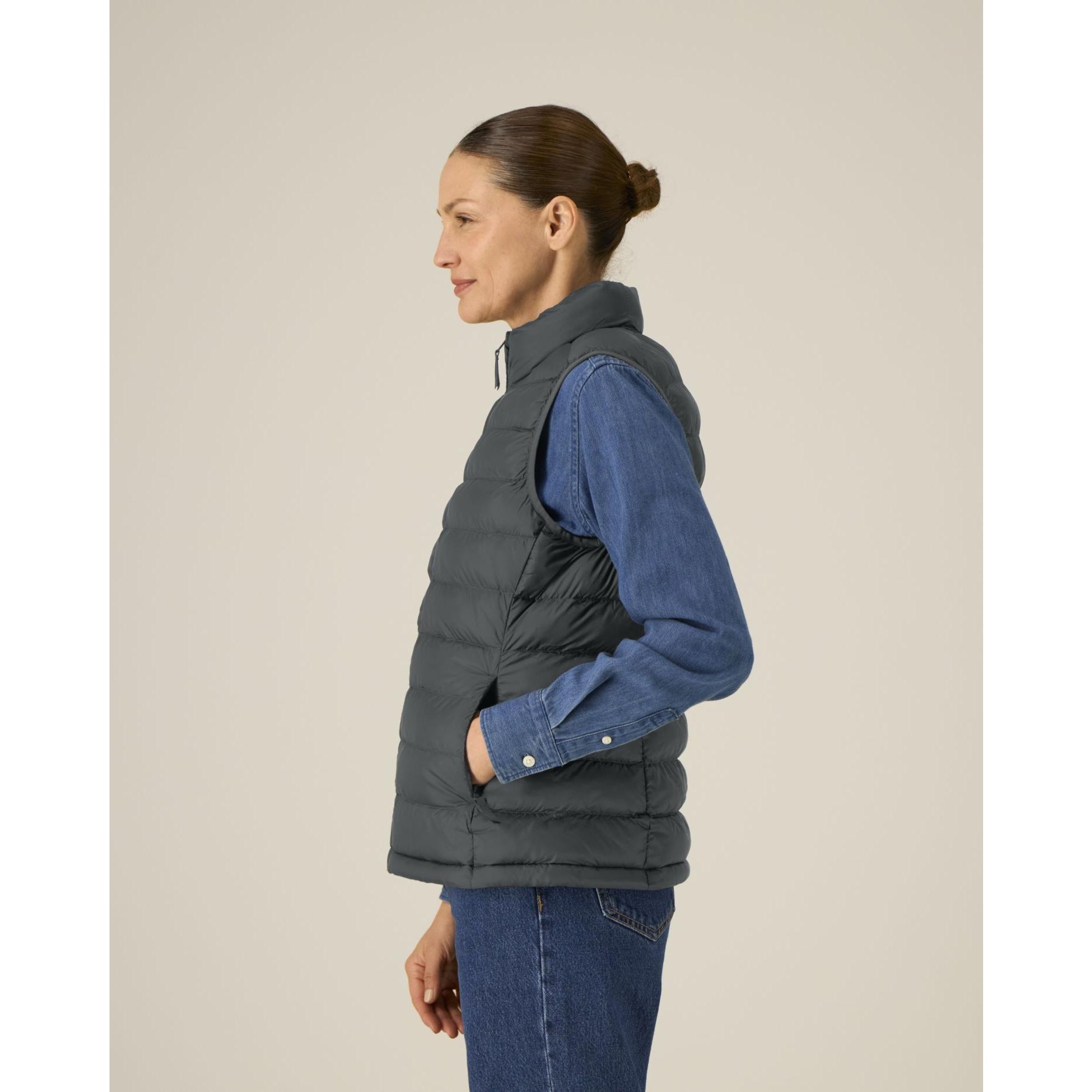 Jachetă ușoară matlasată pentru femei Stella Climber 2.0 Anthracite L