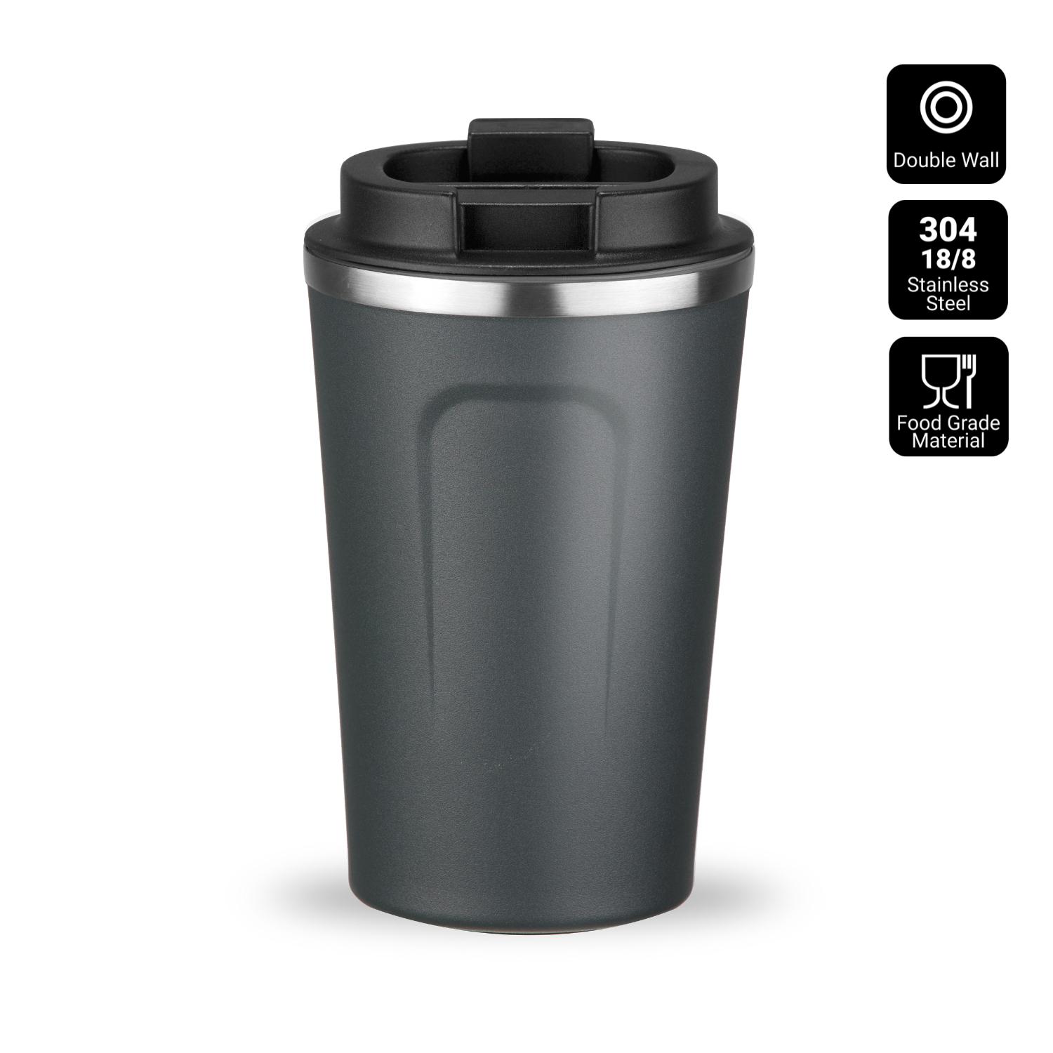 Cană de cafea NORDIC, 350 ml Gri