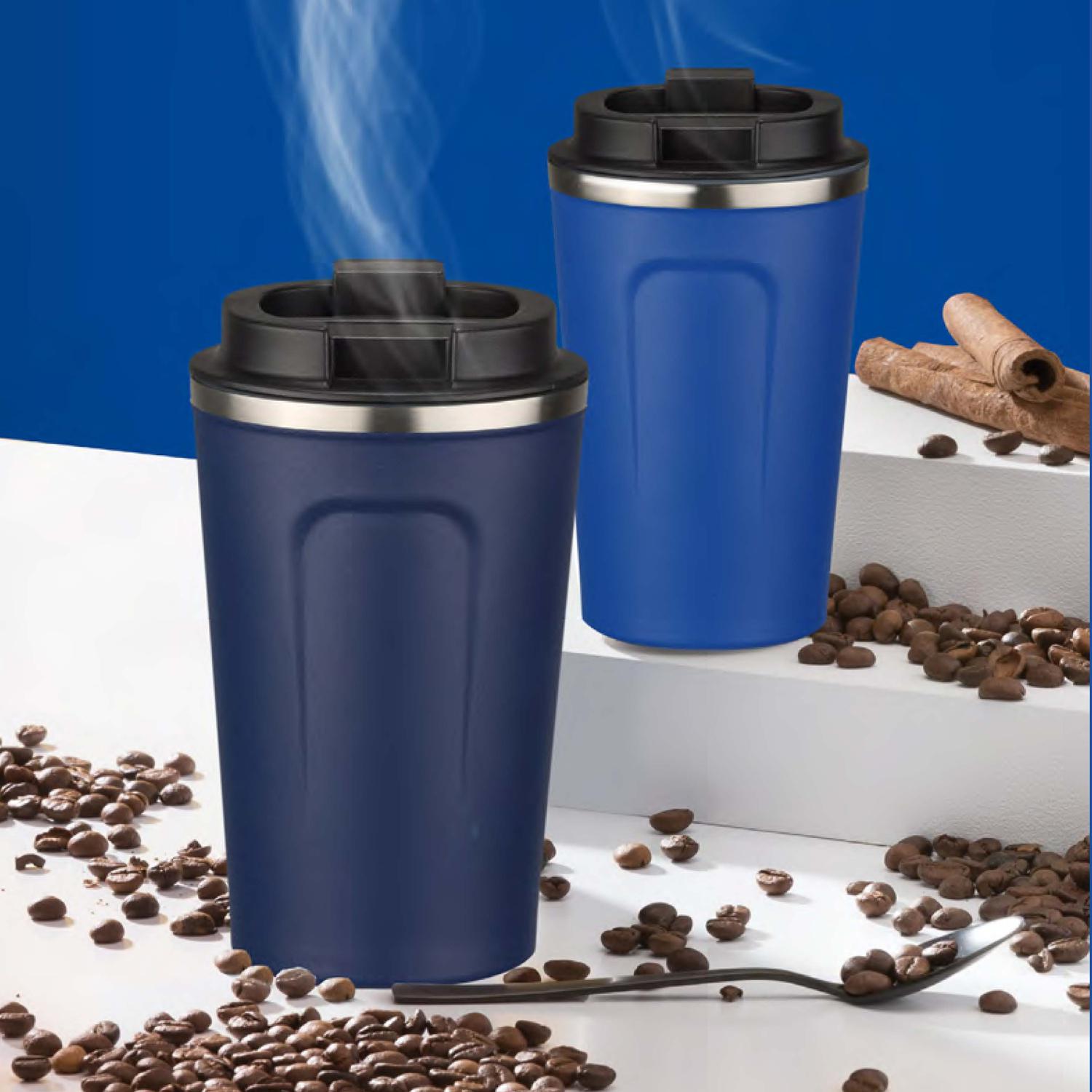 Cană de cafea NORDIC, 350 ml Bleu