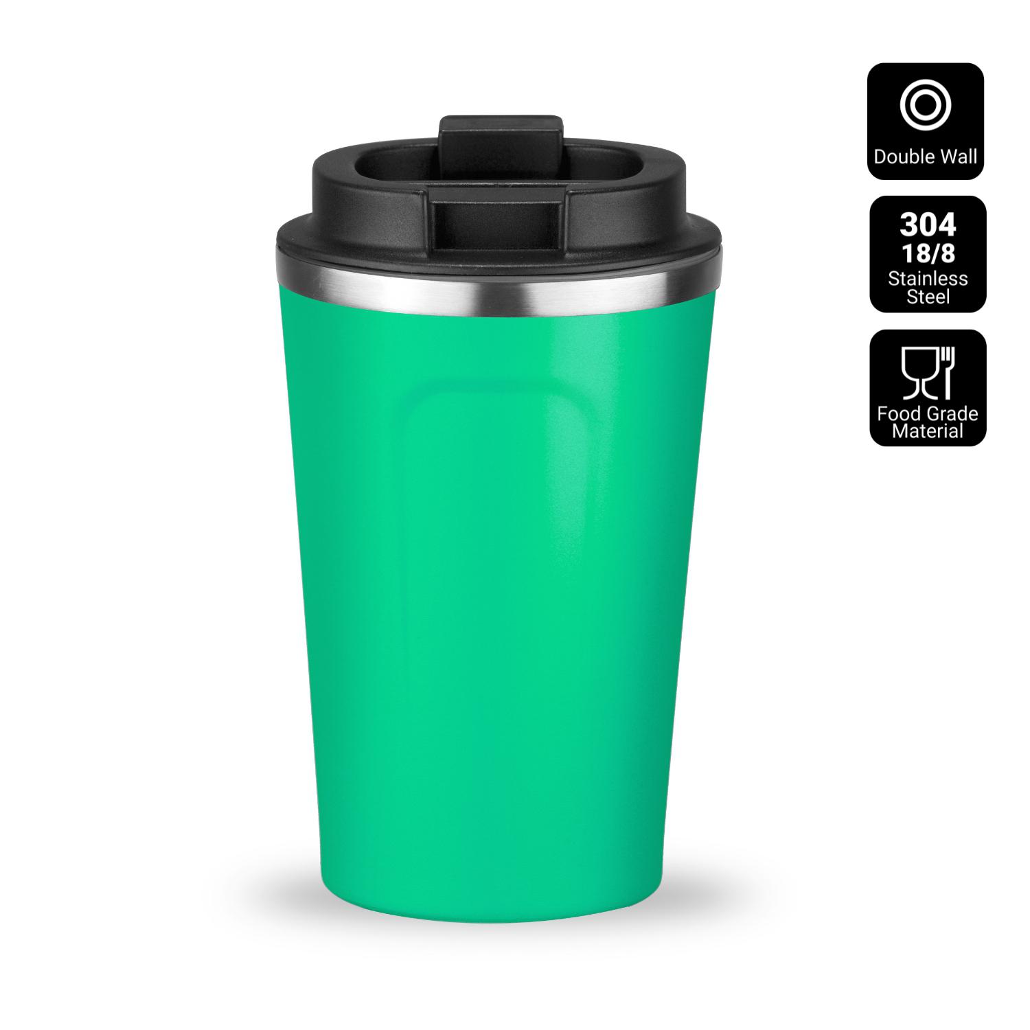 Cană de cafea NORDIC, 350 ml Verde deschis
