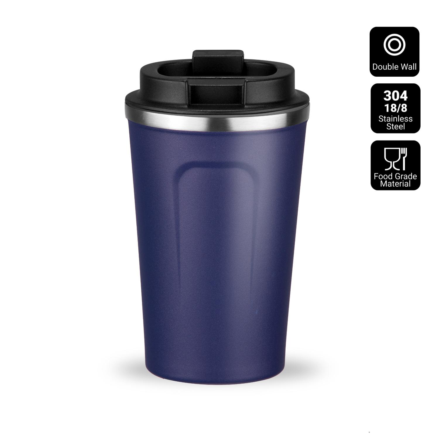 Cană de cafea NORDIC, 350 ml Bleumarin