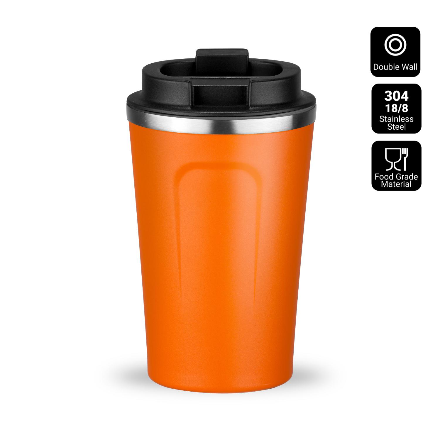 Cană de cafea NORDIC, 350 ml Portocaliu